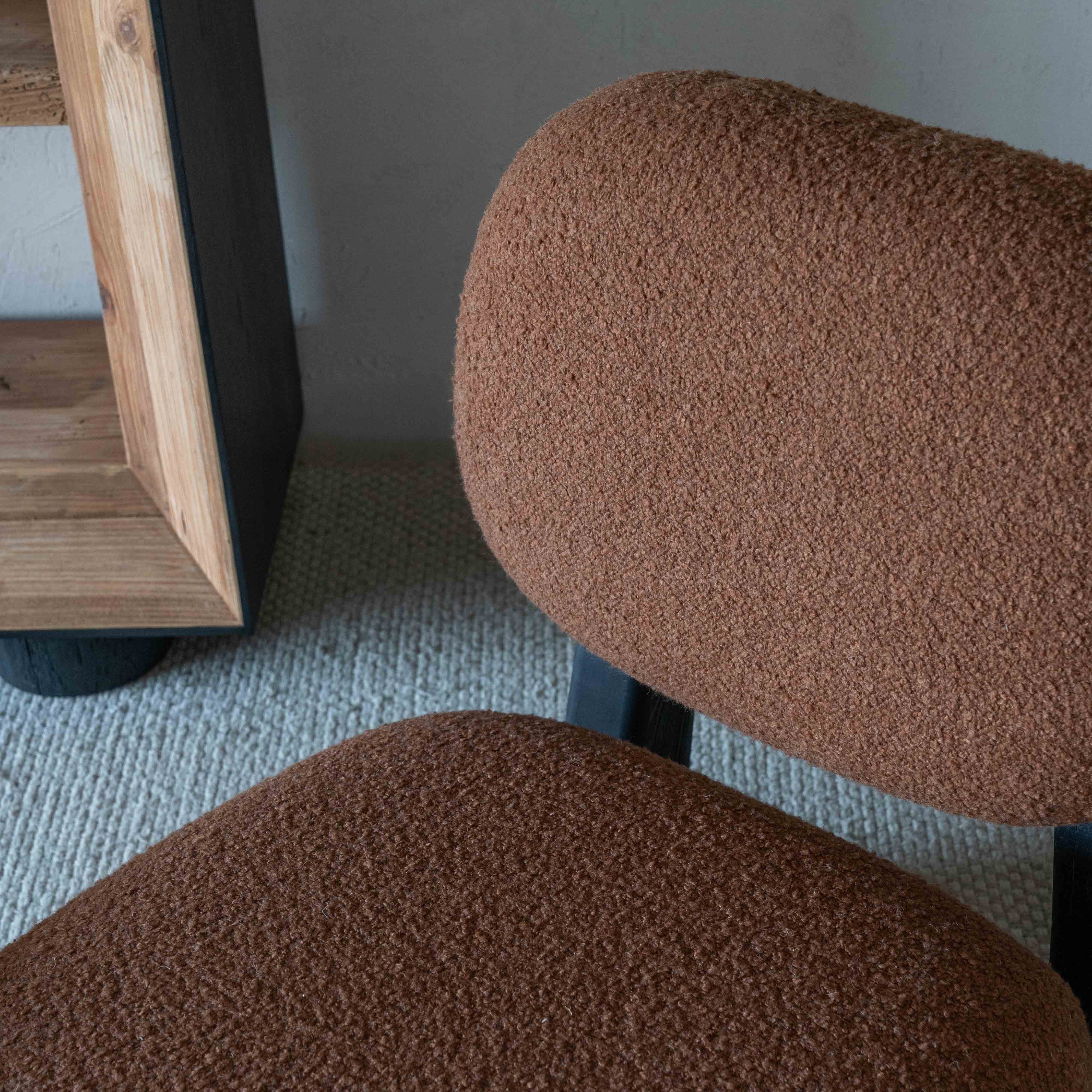 Panda Modern Lounge Accent Chair - Brown - Lounge Chair - WS Living Furniture Furniture Store in Dubai