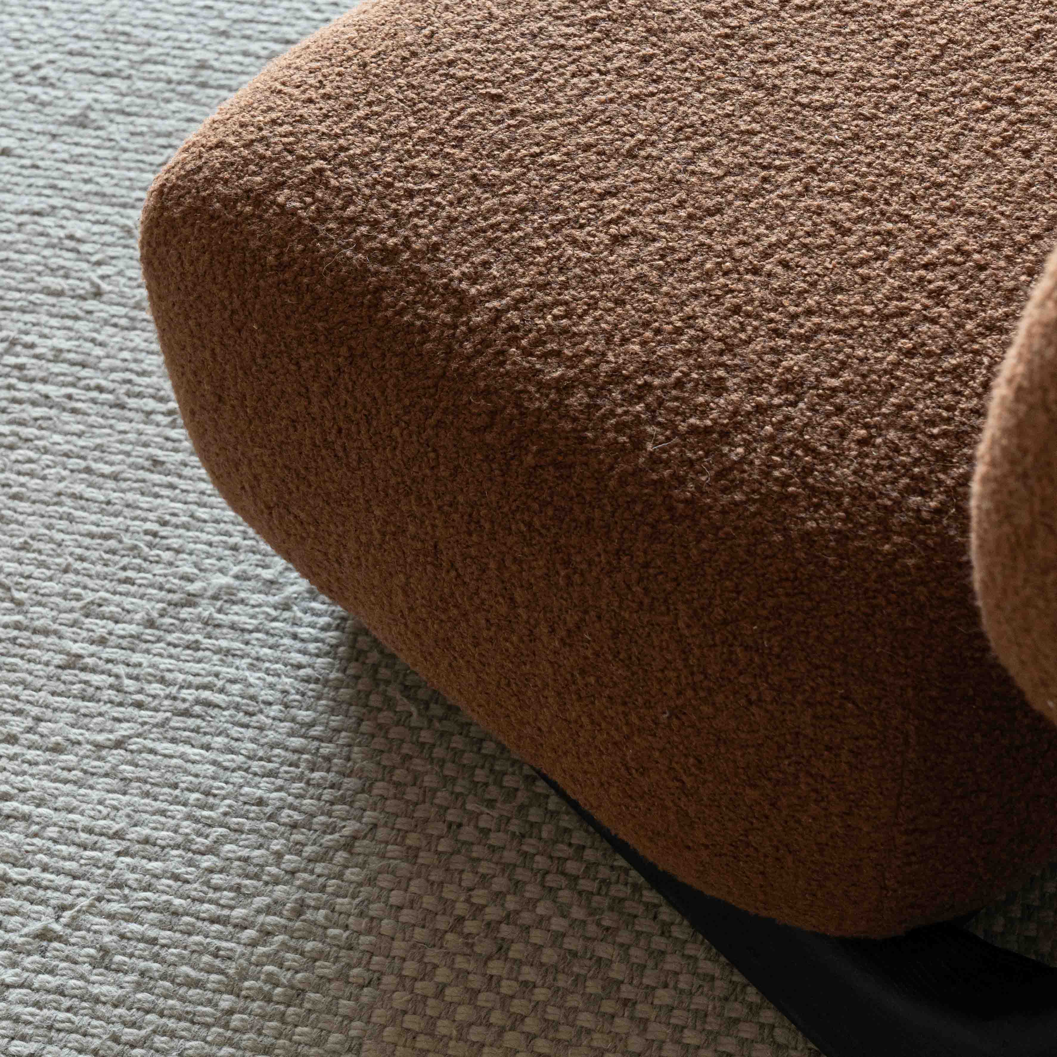Panda Modern Lounge Accent Chair - Brown - Lounge Chair - WS Living Furniture Furniture Store in Dubai
