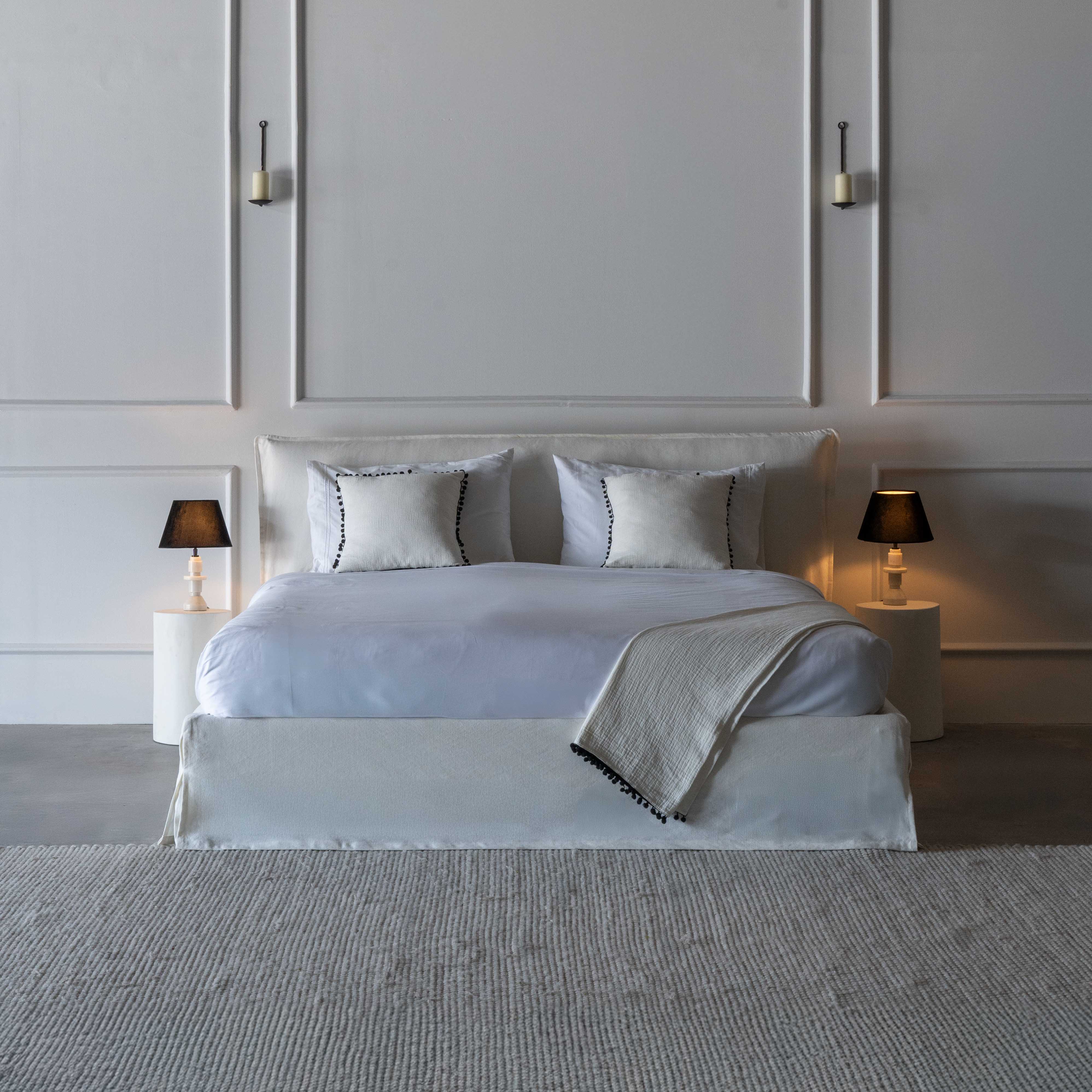 Parsons King Size Bed - - WS Living Furniture Furniture Store in Dubai