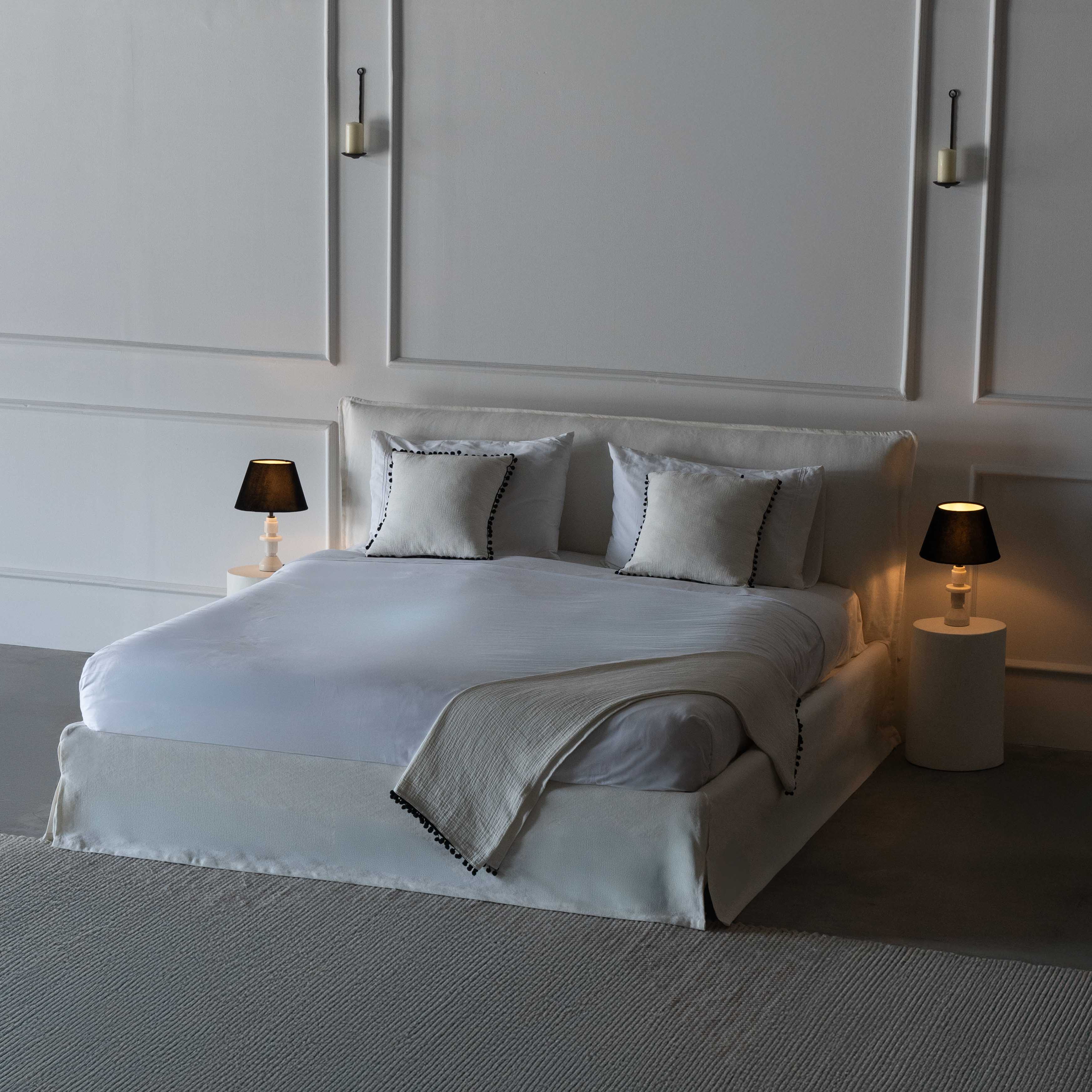 Parsons King Size Bed - - WS Living Furniture Furniture Store in Dubai
