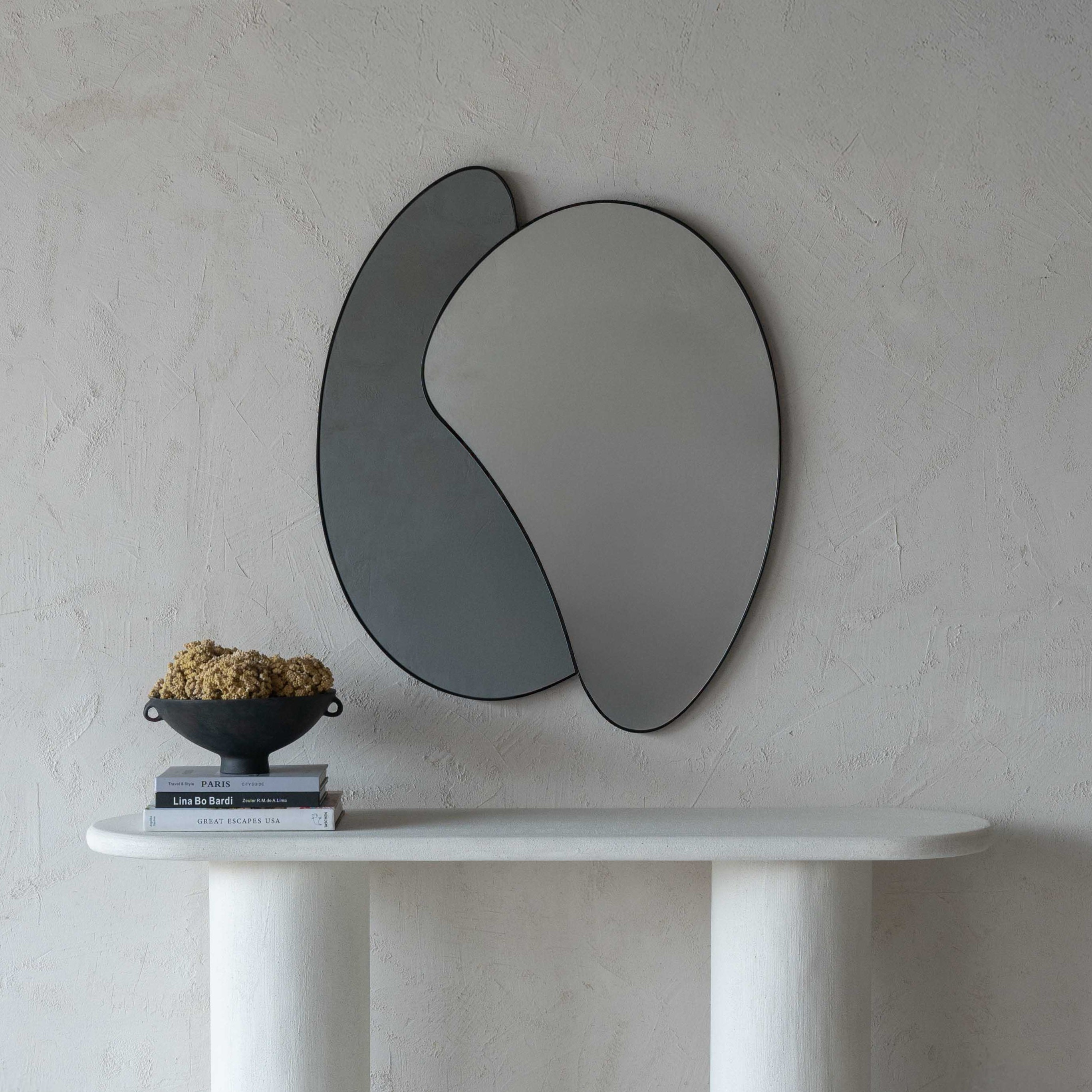 Pebble Mirror - YCJE21227 - - WS Living - UAE Home Furniture Stores in Dubai