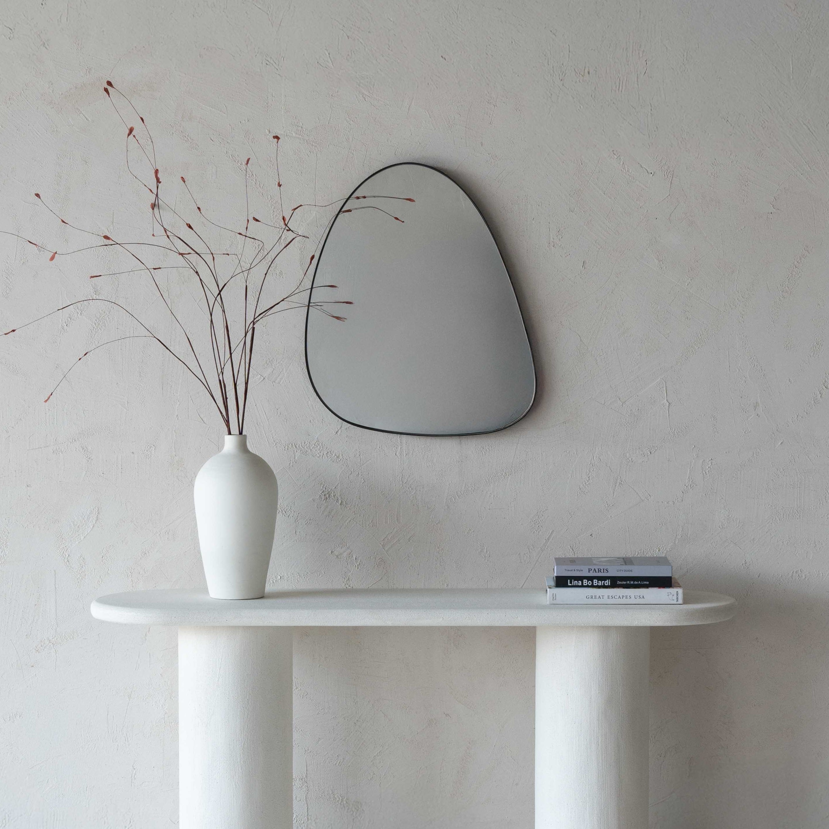 Pebble Mirror-YCJY18324 - Mirror - WS Living Furniture Furniture Store in Dubai