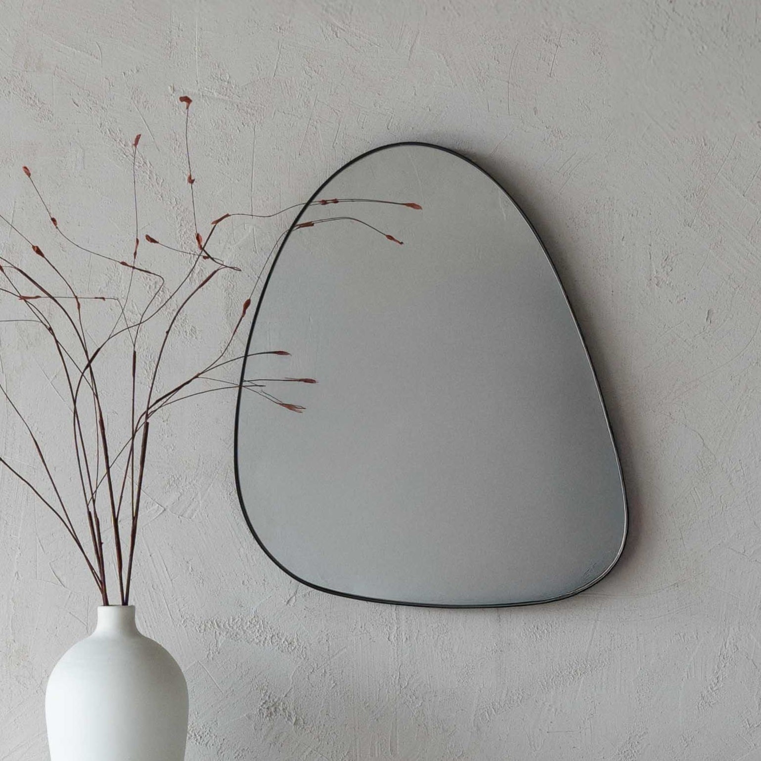 Pebble Mirror-YCJY18324 - Mirror - WS Living Furniture Furniture Store in Dubai