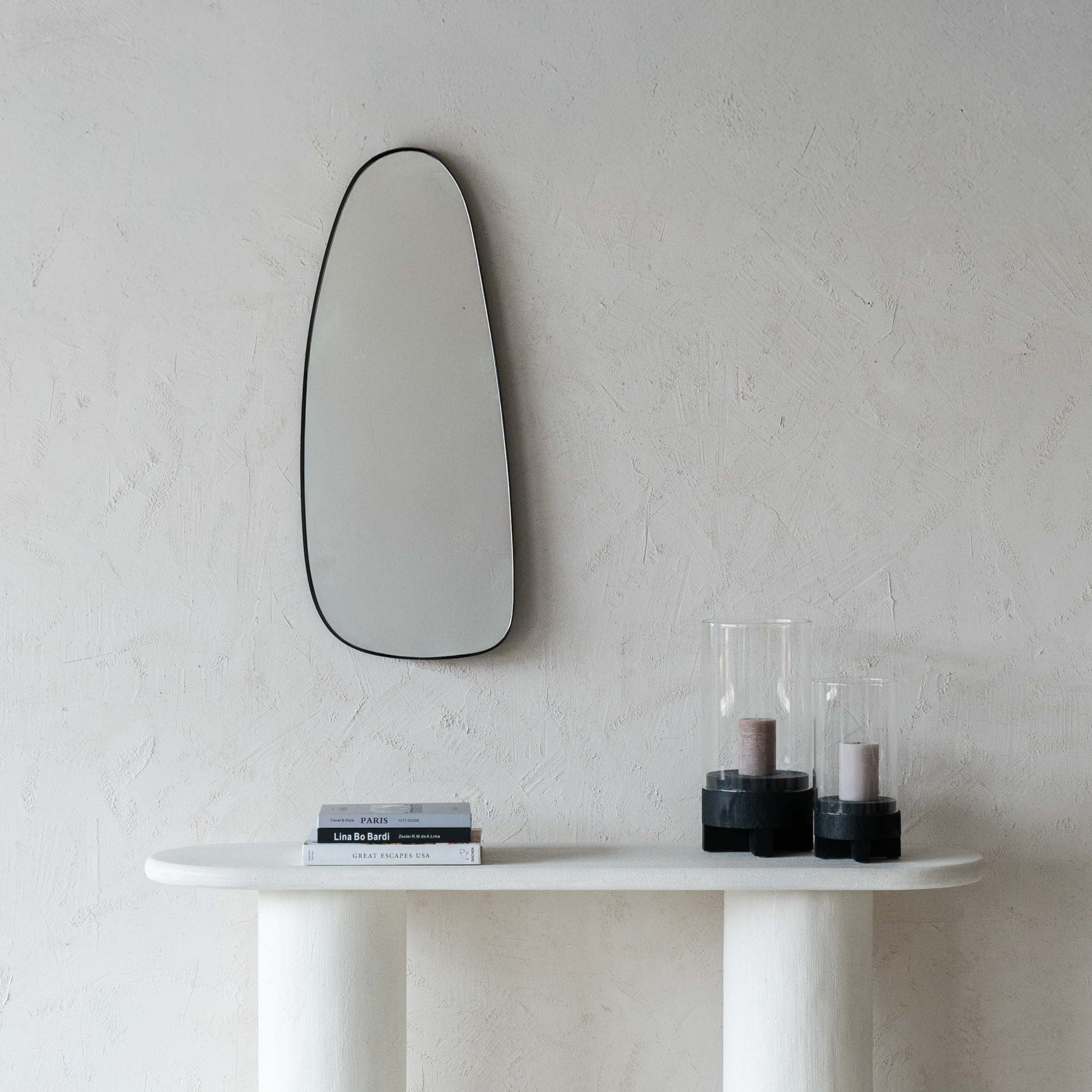 Pebble Mirror - YCJY18325 - Mirror - WS Living - UAE Home Furniture Stores in Dubai