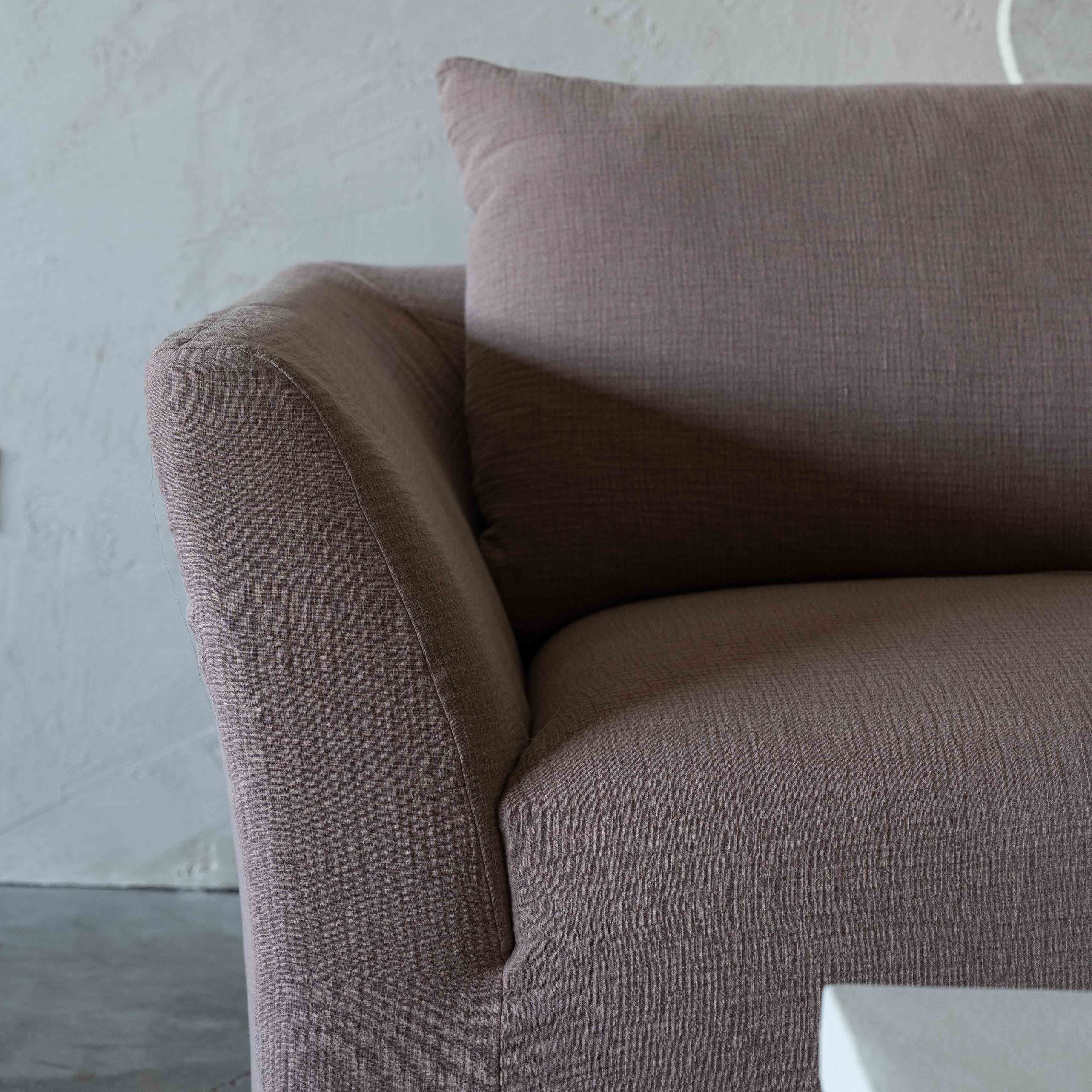 Piana Modern Linen 3 Seater Sofa - Sofas - WS Living Furniture  Furniture Store in Dubai