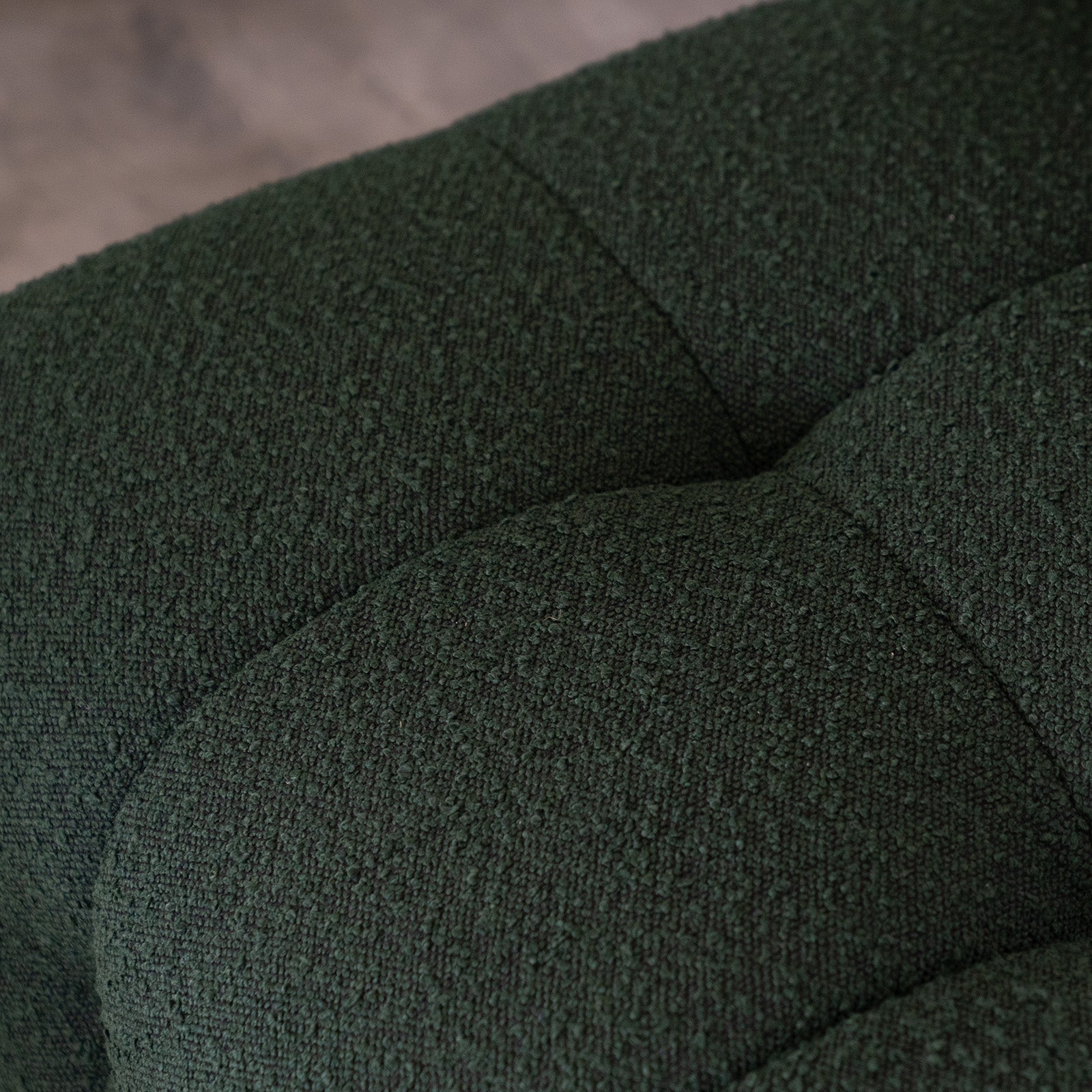 Pina Green Boucle 3 Seater Sofa - Sofas - WS Living Furniture Furniture Store in Dubai