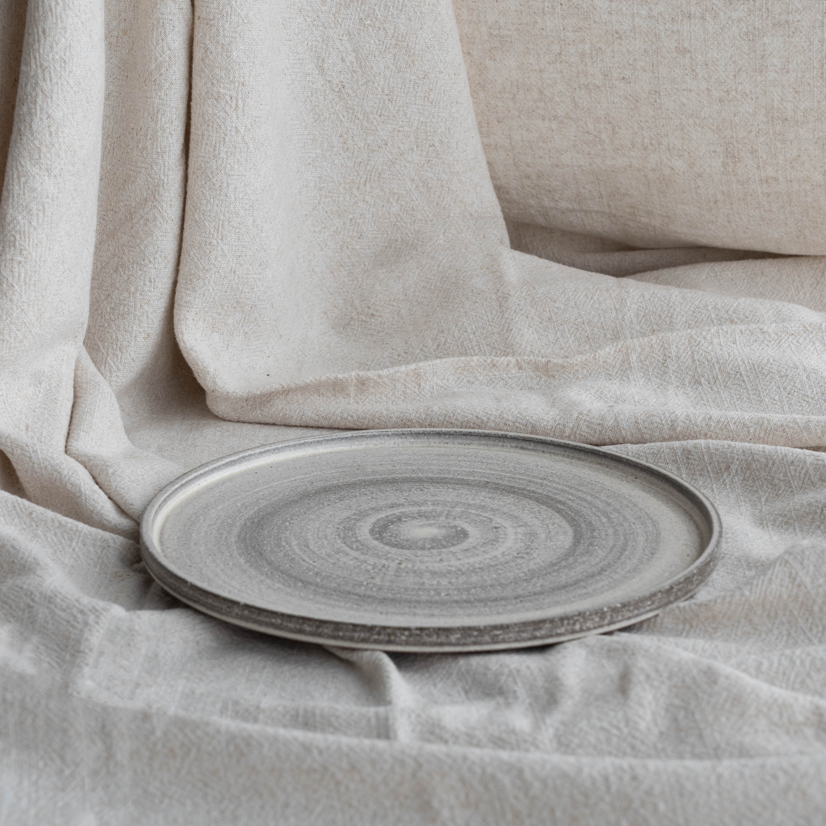 Claycore White Terracotta Dinner Set for 1