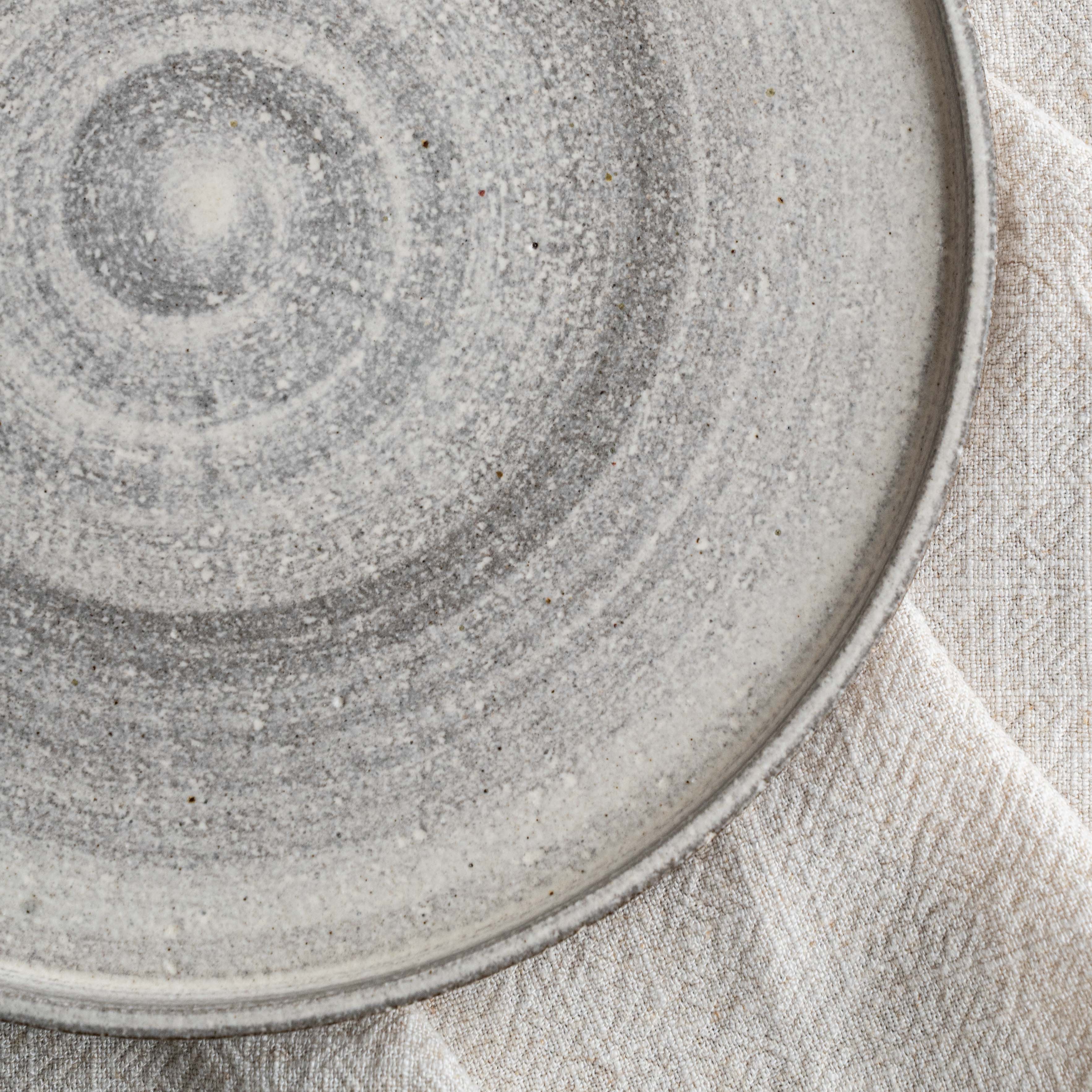 Claycore Terracotta Dinner Plate - White | Big