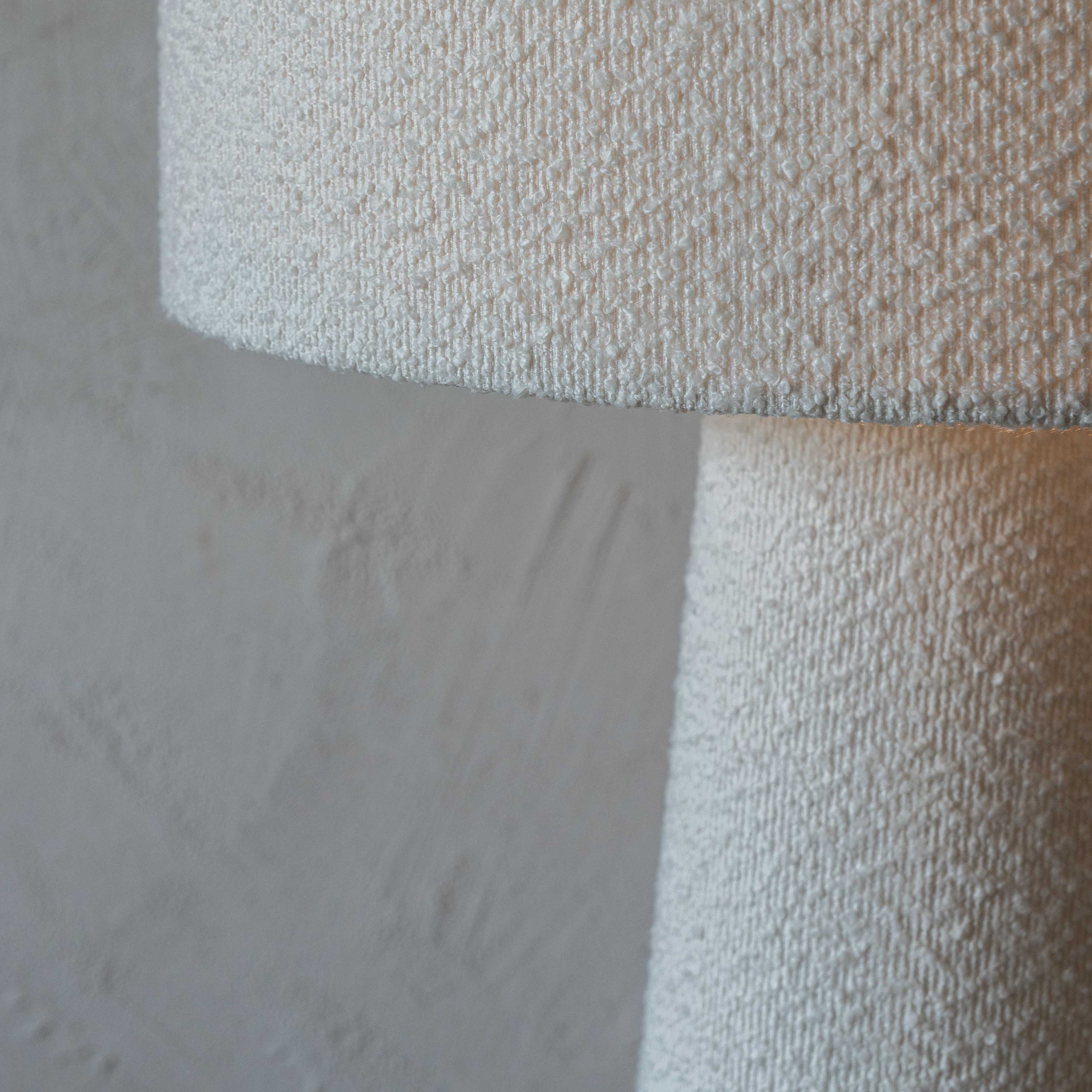 Pollux White Boucle Floor Lamp - Lamps - WS Living Furniture  Furniture Store in Dubai