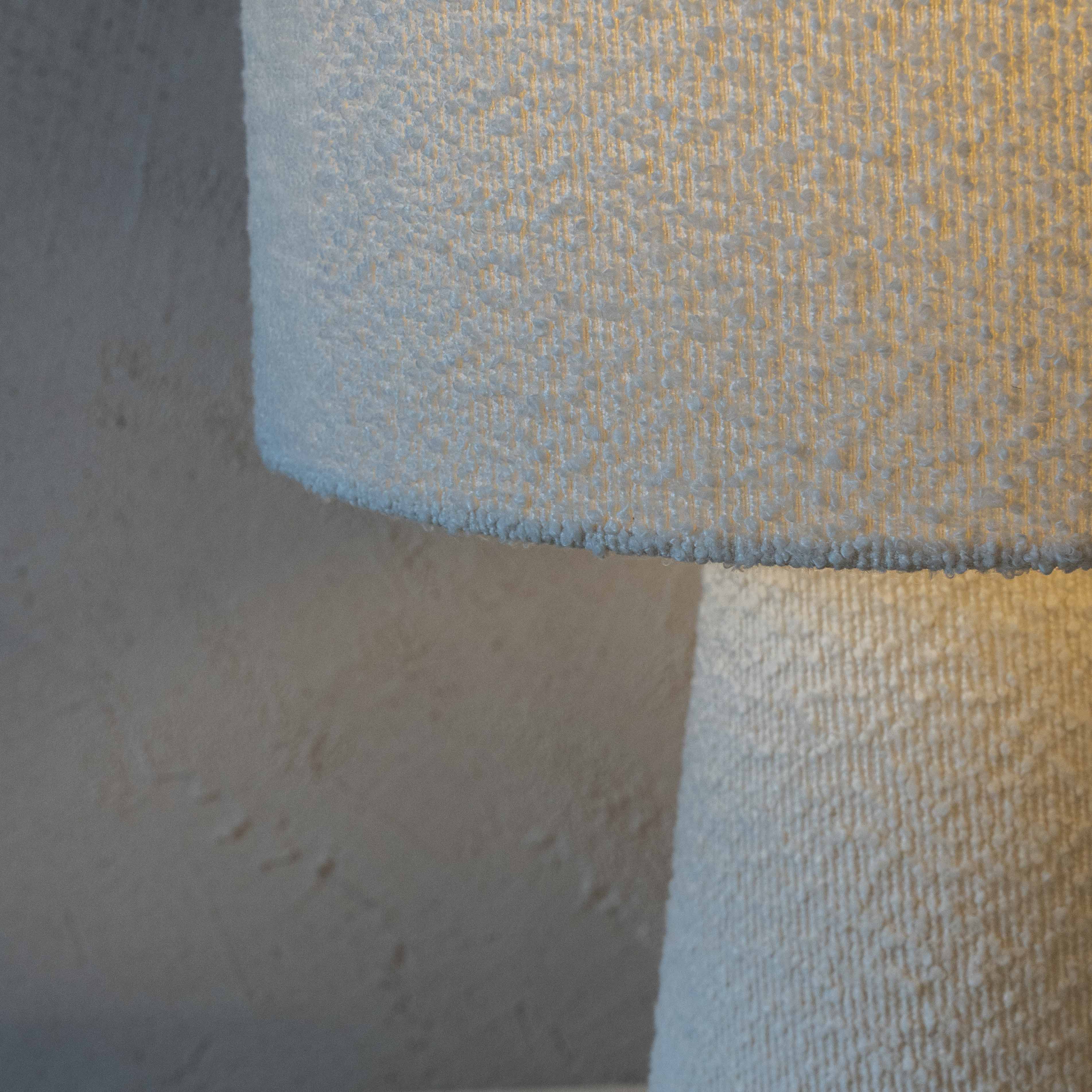 Pollux White Boucle Modern Table Lamp - Lamps - WS Living Furniture  Furniture Store in Dubai