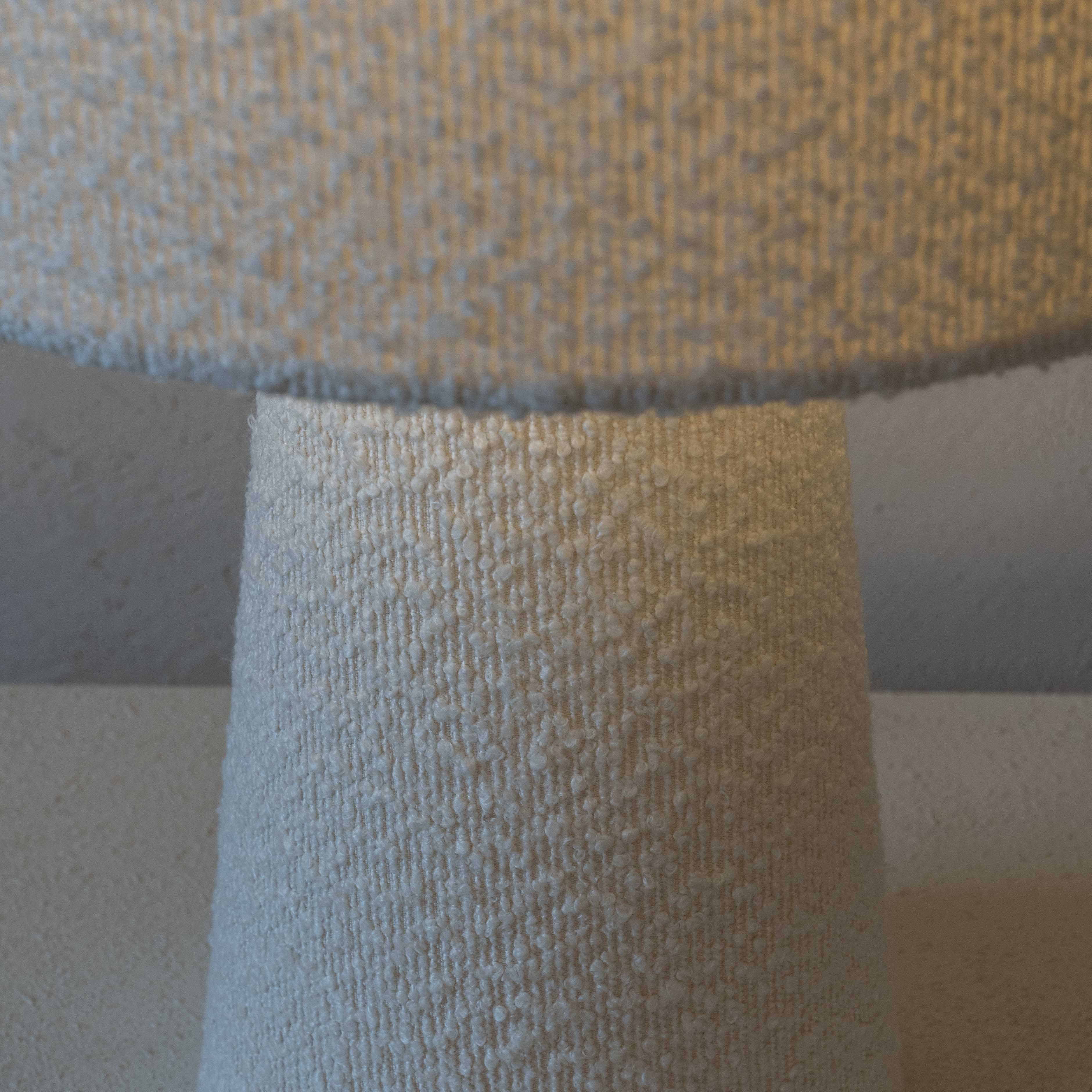 Pollux White Boucle Modern Table Lamp - Lamps - WS Living Furniture  Furniture Store in Dubai
