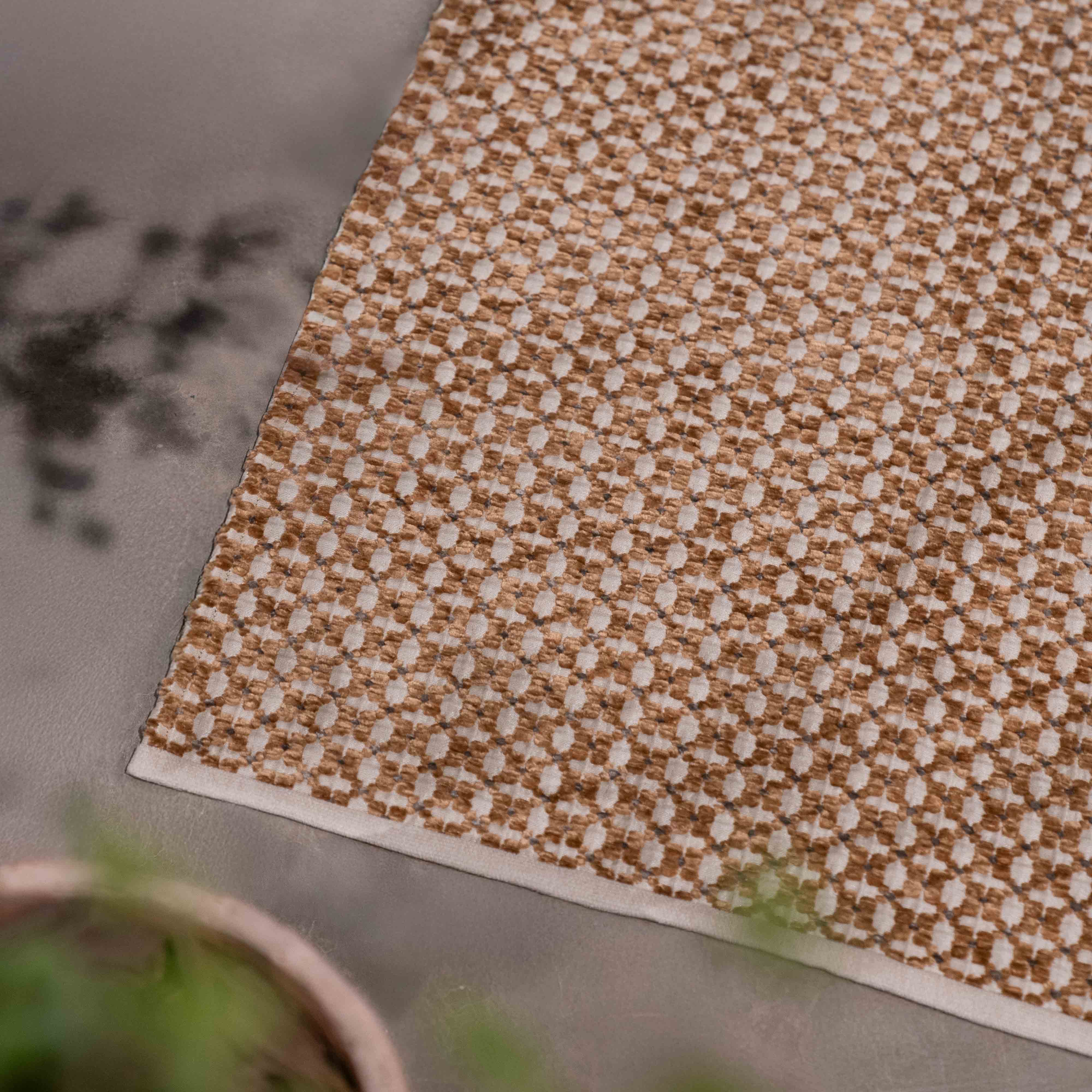 Sidra Luxe Light Terracotta Premium Luxury Prayer Mat - Rugs - WS Living Furniture  Furniture Store in Dubai