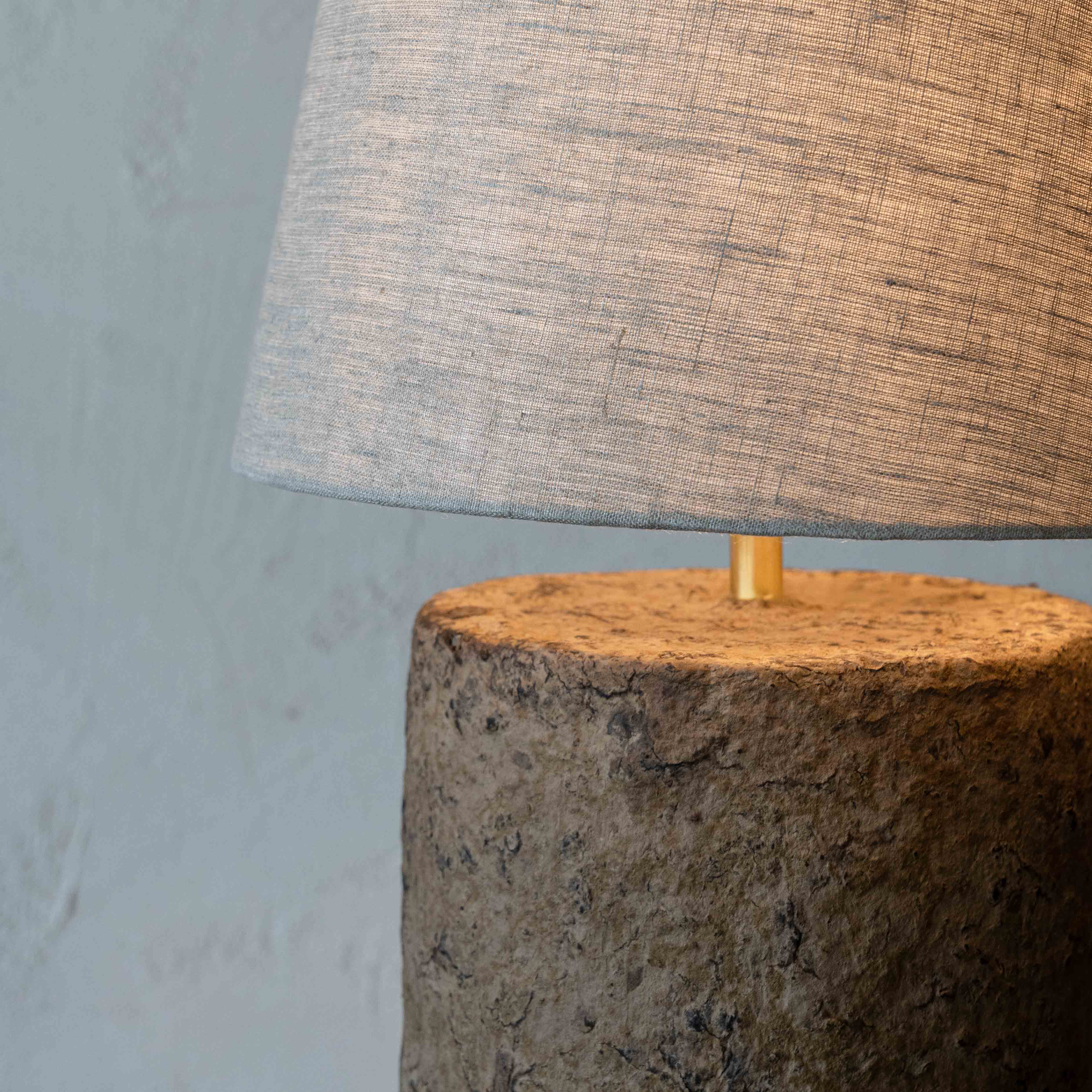Haze Dome Paper Mâché Artisan Floor Lamp - 88553 A - Lamps - WS Living Furniture Furniture Store in Dubai