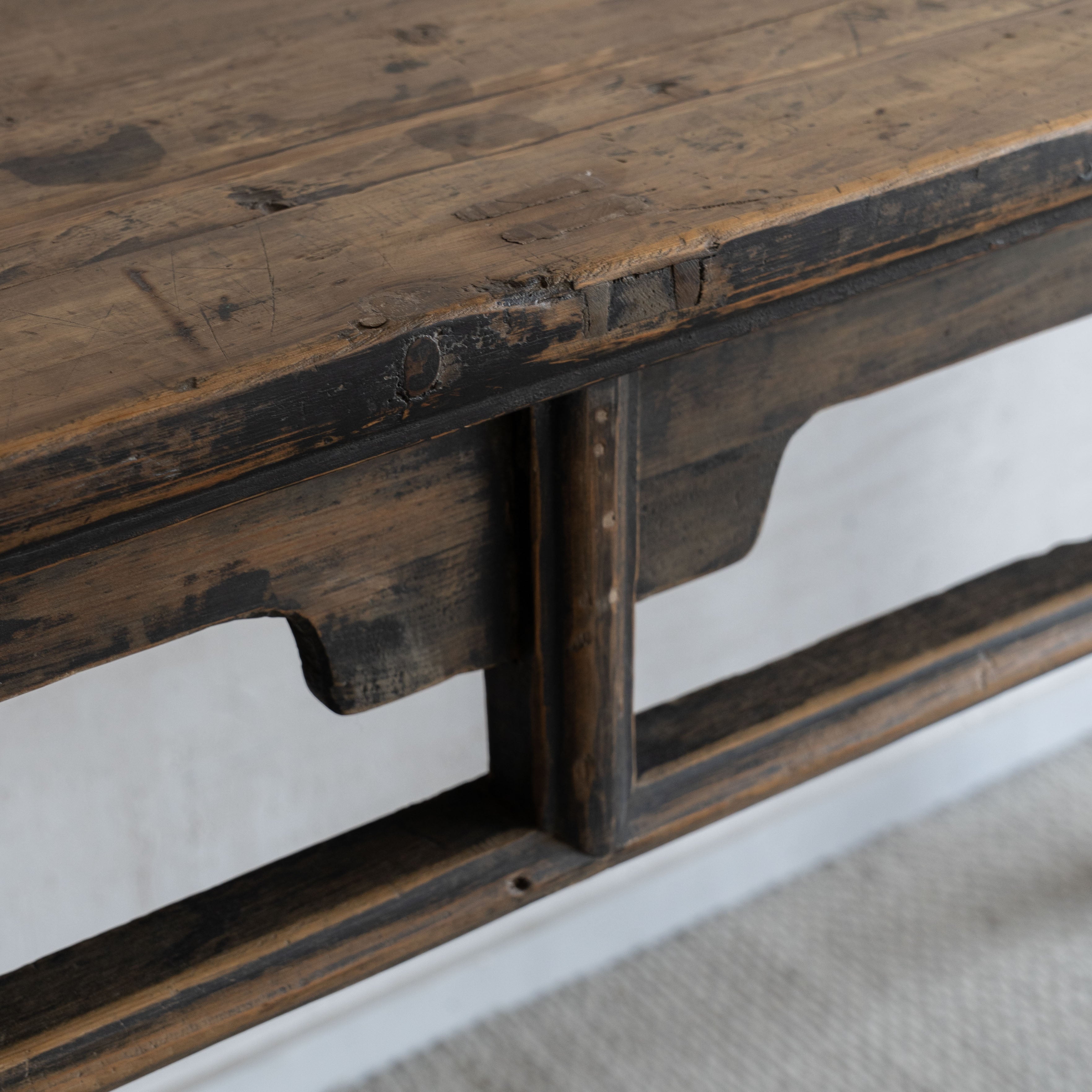 Qiandong Real Antique Wooden Console Table