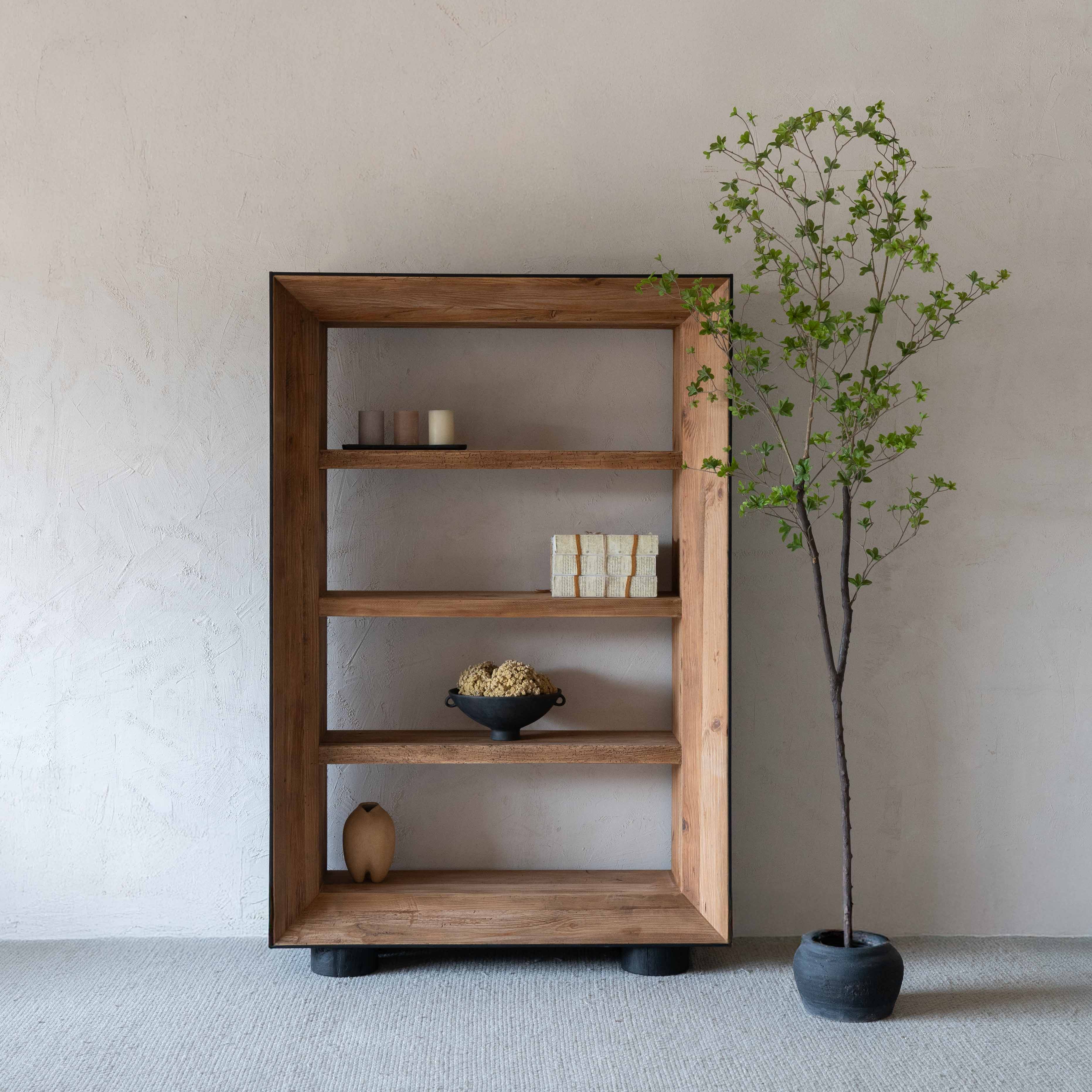 Reading Retreat Solid Book Shelf | Shelving Unit - Shelves - WS Living - UAE Home Furniture Stores in Dubai