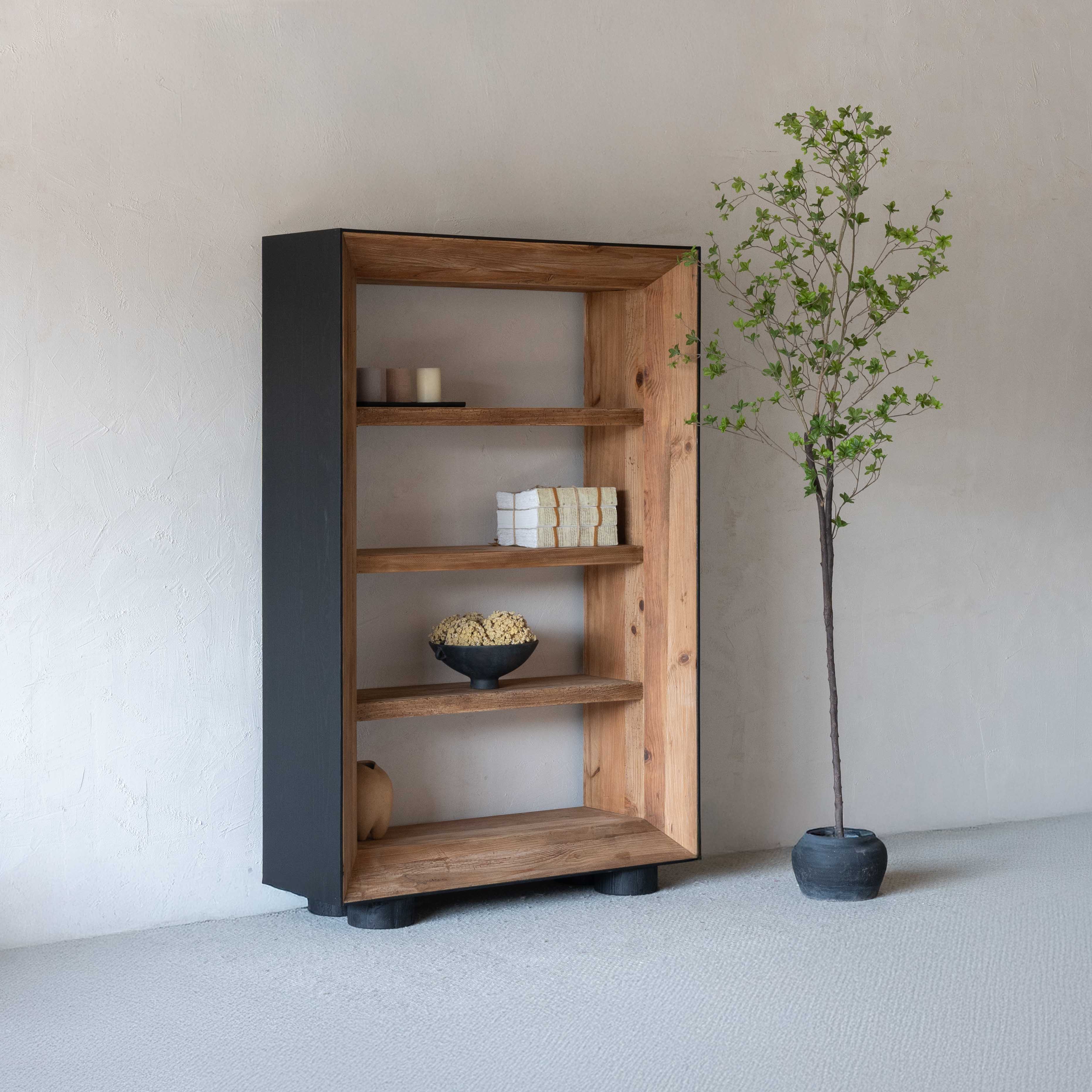 Reading Retreat Solid Book Shelf | Shelving Unit - Shelves - WS Living - UAE Home Furniture Stores in Dubai