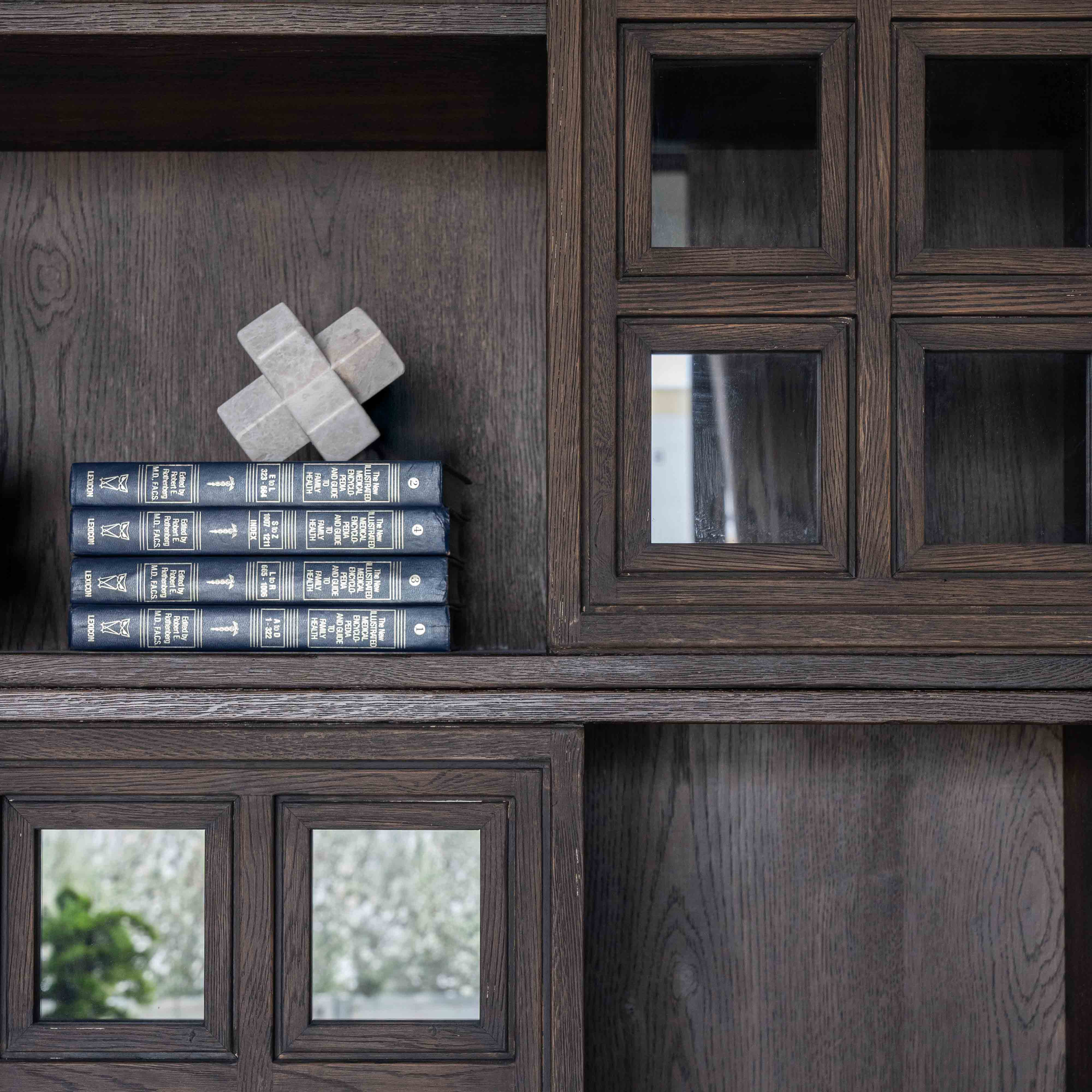 Rocco Japanese Style Wabi-Sabi Bookshelf & Large Shelving Unit - Shelves - WS Living Furniture Furniture Store in Dubai