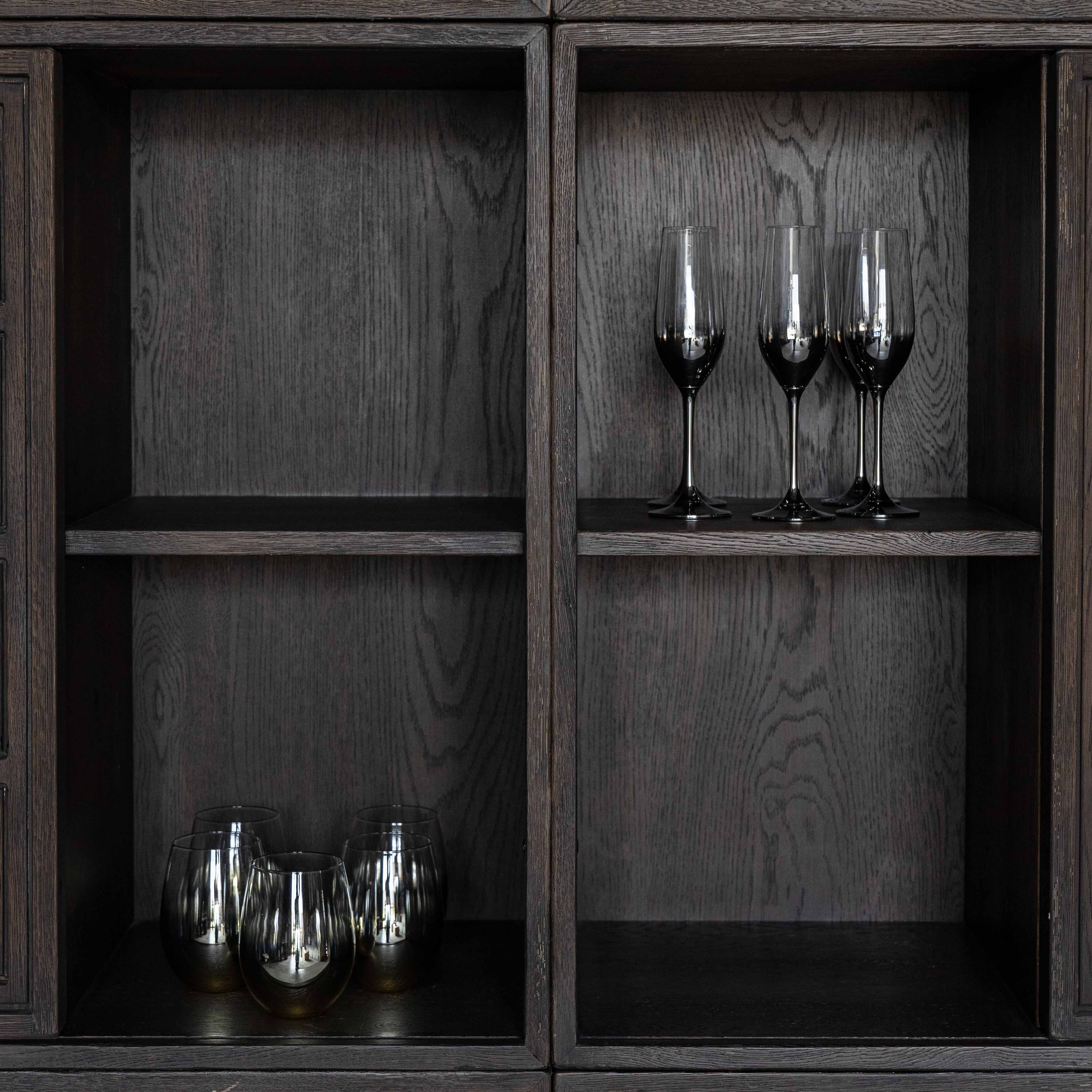 Rocco Japanese Style Wabi-Sabi Bookshelf & Large Shelving Unit - Shelves - WS Living Furniture Furniture Store in Dubai