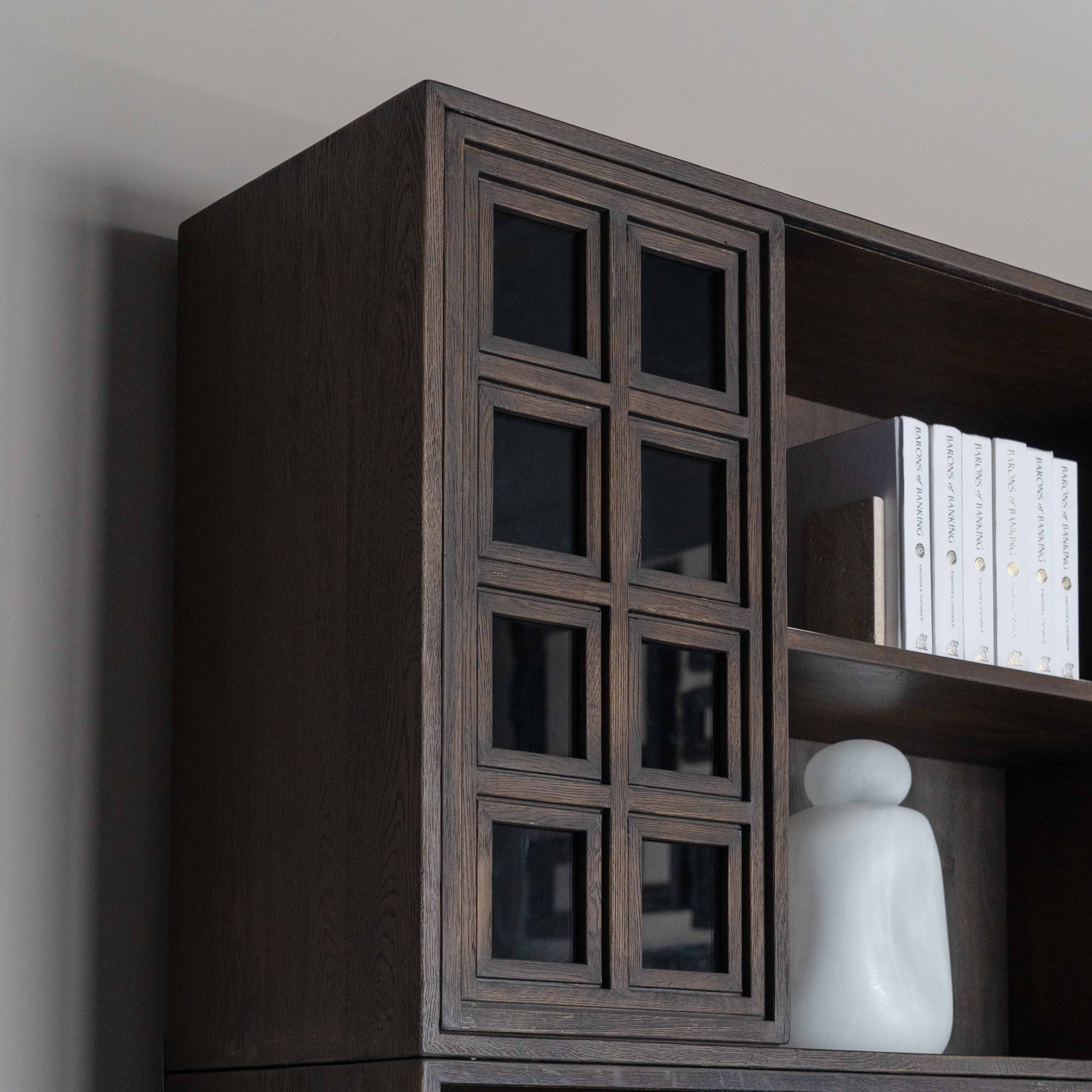 Rocco Japanese Style Wabi-Sabi Bookshelf & Large Shelving Unit - Shelves - WS Living Furniture Furniture Store in Dubai