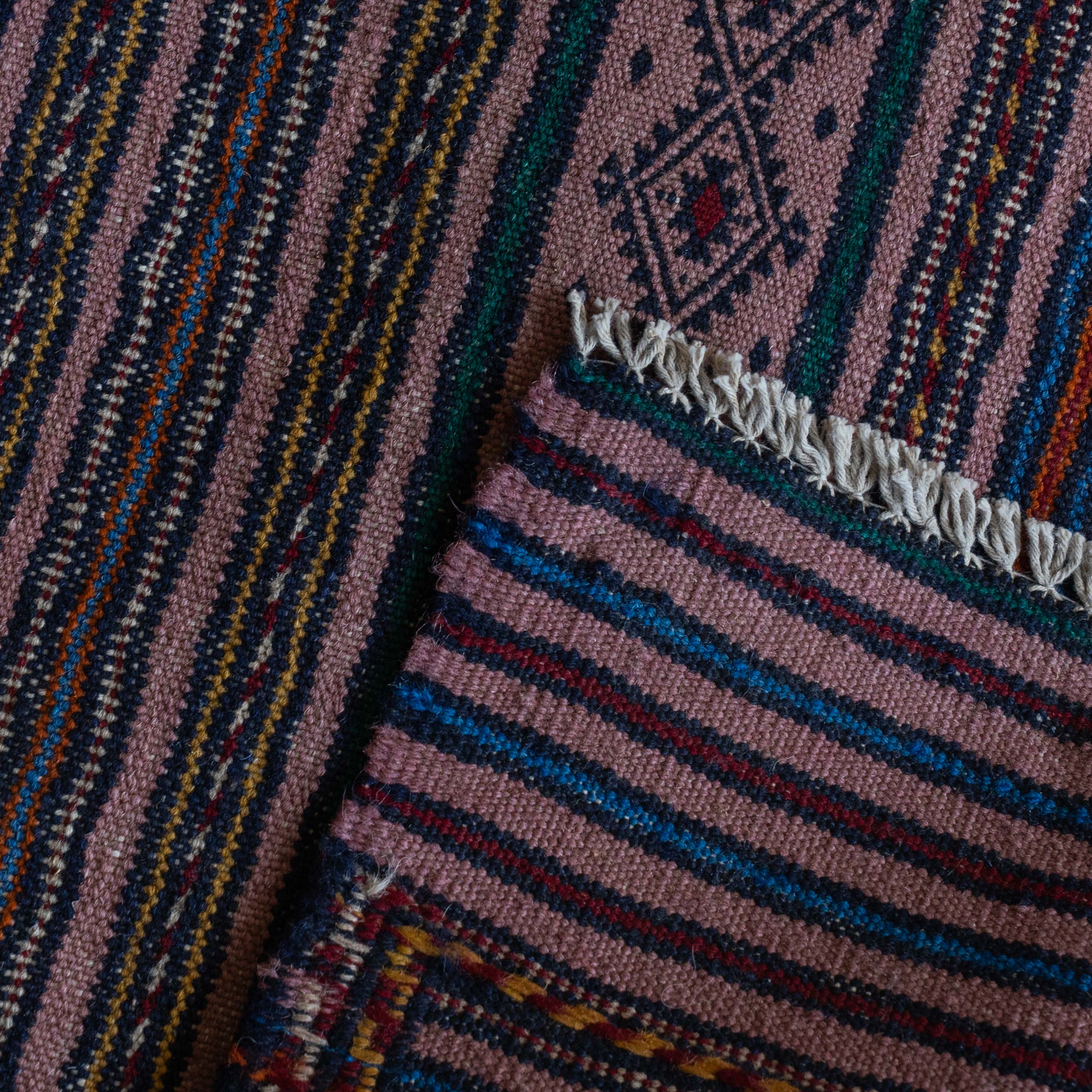 Old Trade Path Kilim Runner Rug 03