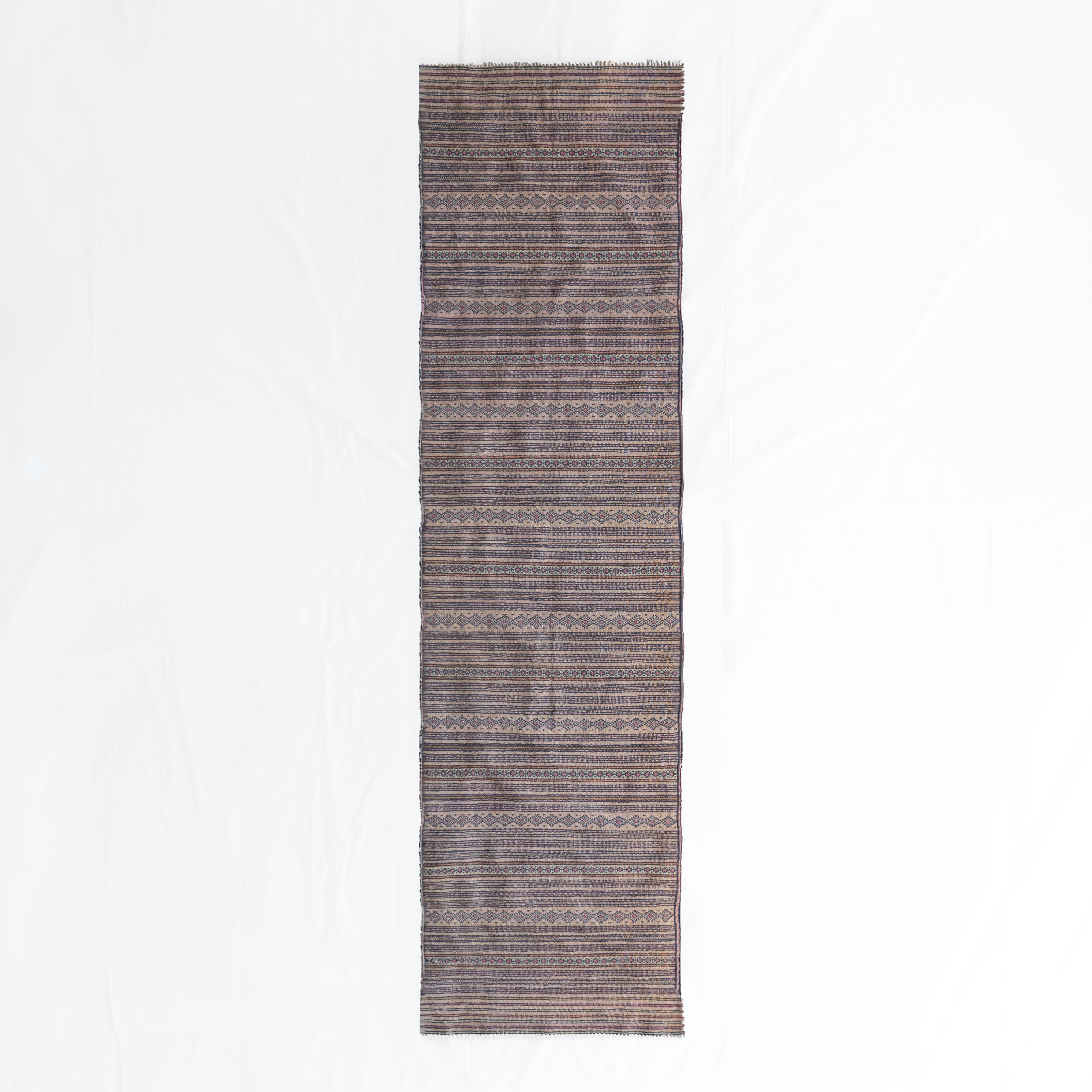 Sahdan Tribal Kilim Runner Rug 06