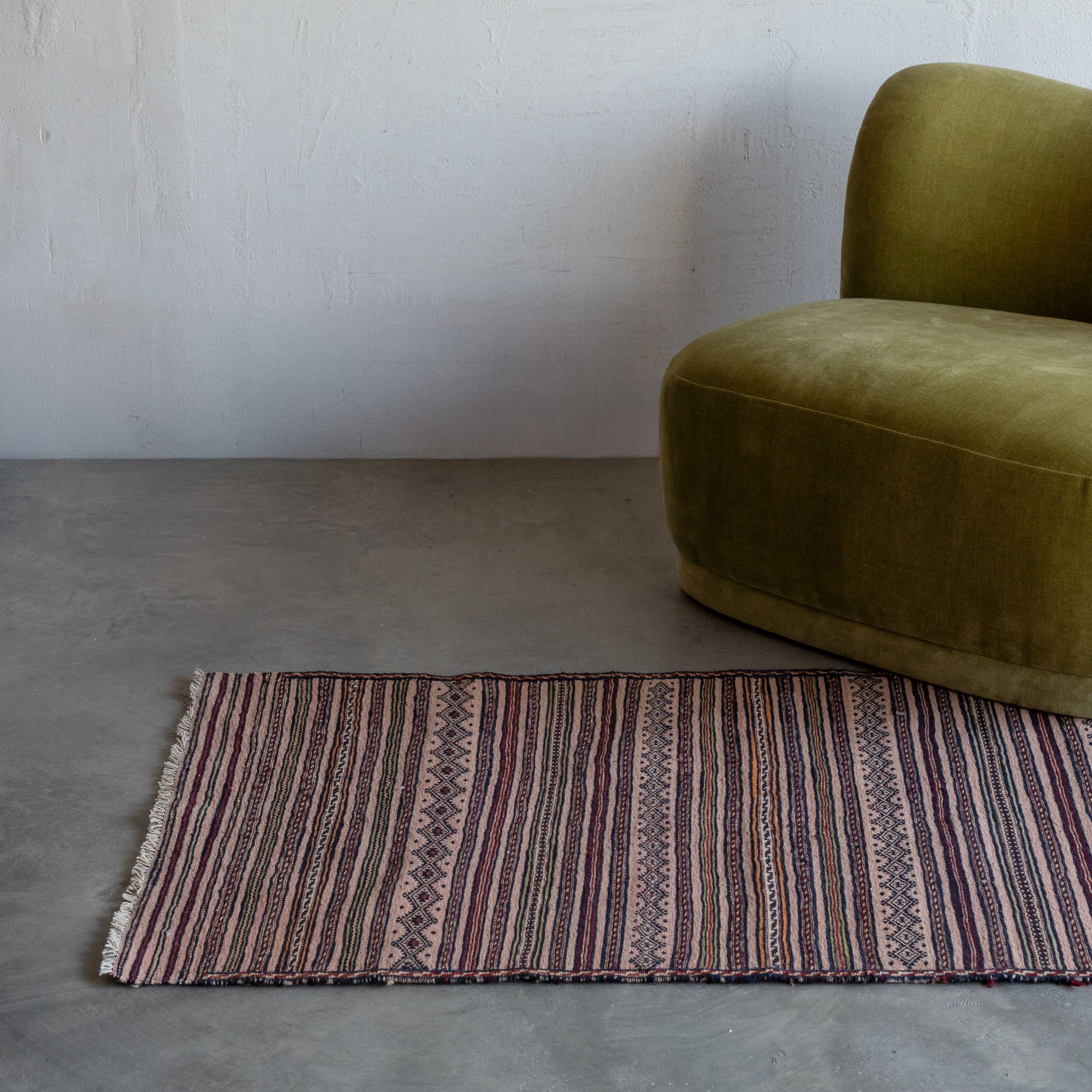 Sahdan Tribal Kilim Runner Rug 06