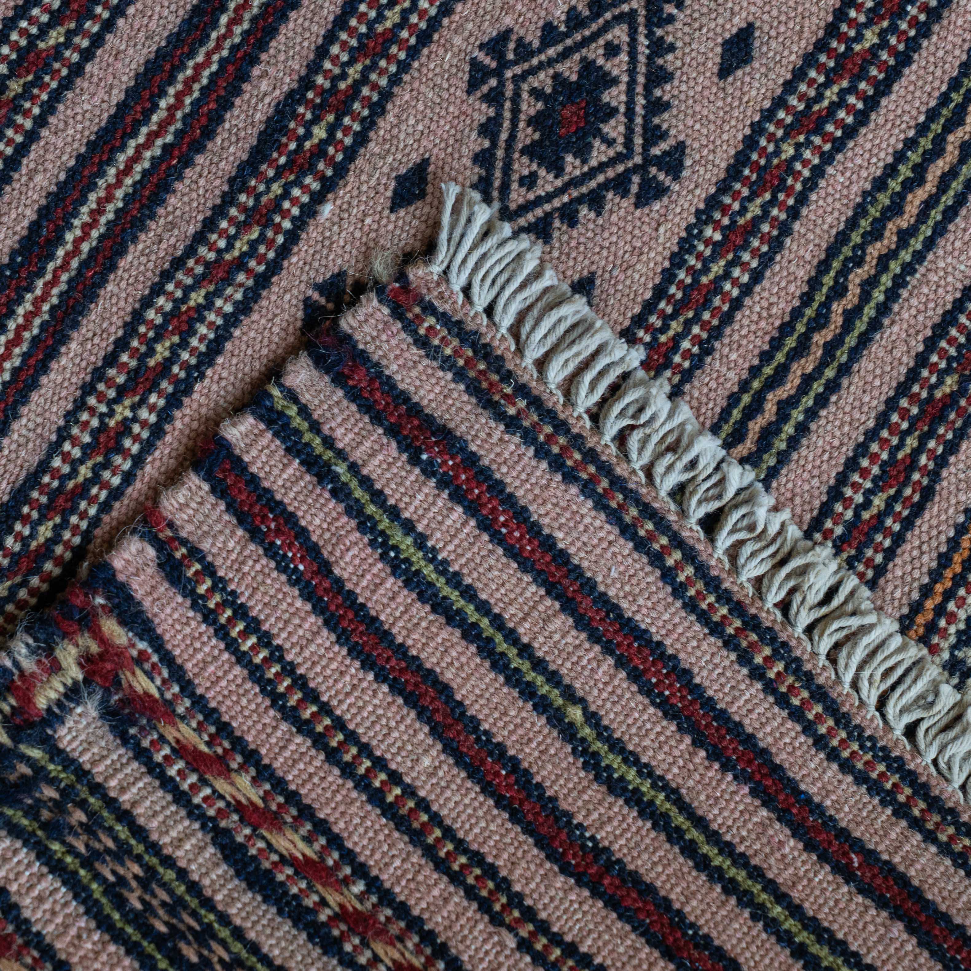 Sahdan Tribal Kilim Runner Rug 06