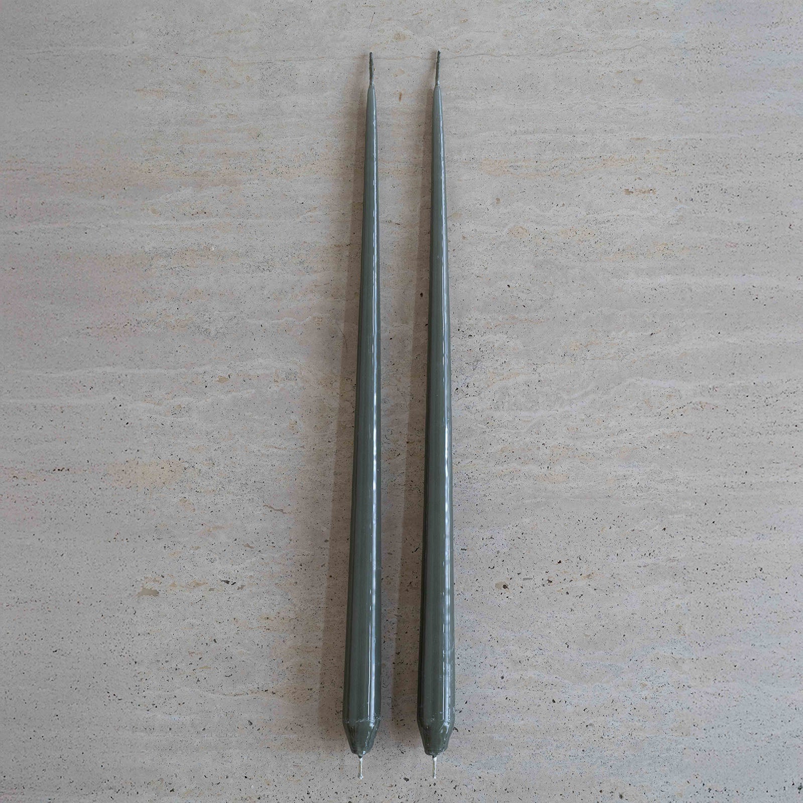 Glow Mist Candle - Glossy Silver - SET OF 2