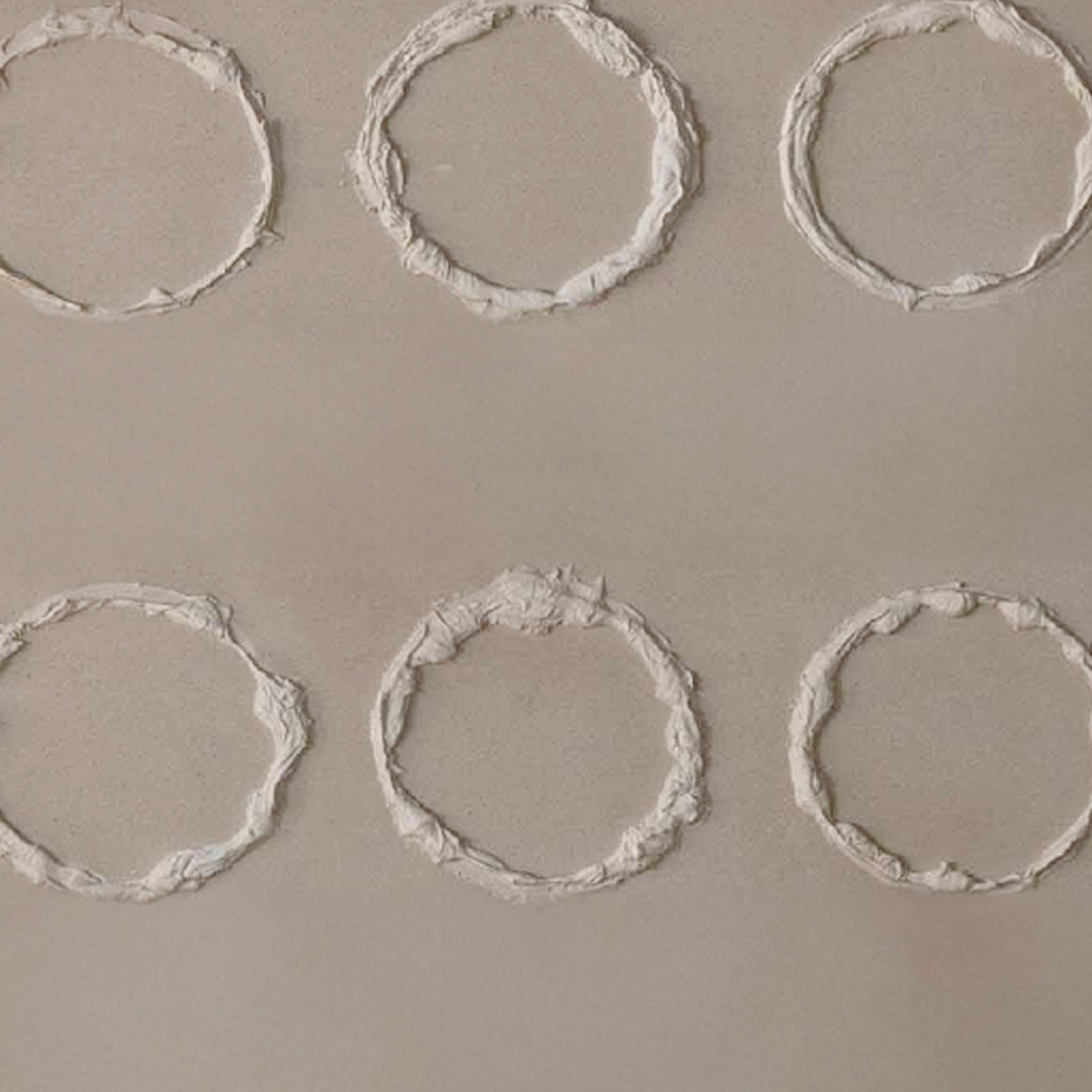 Circles In Motion Hand Painted Abstract Wall Art | Art Painting - Art Paintings - WS Living Furniture Furniture Store in Dubai