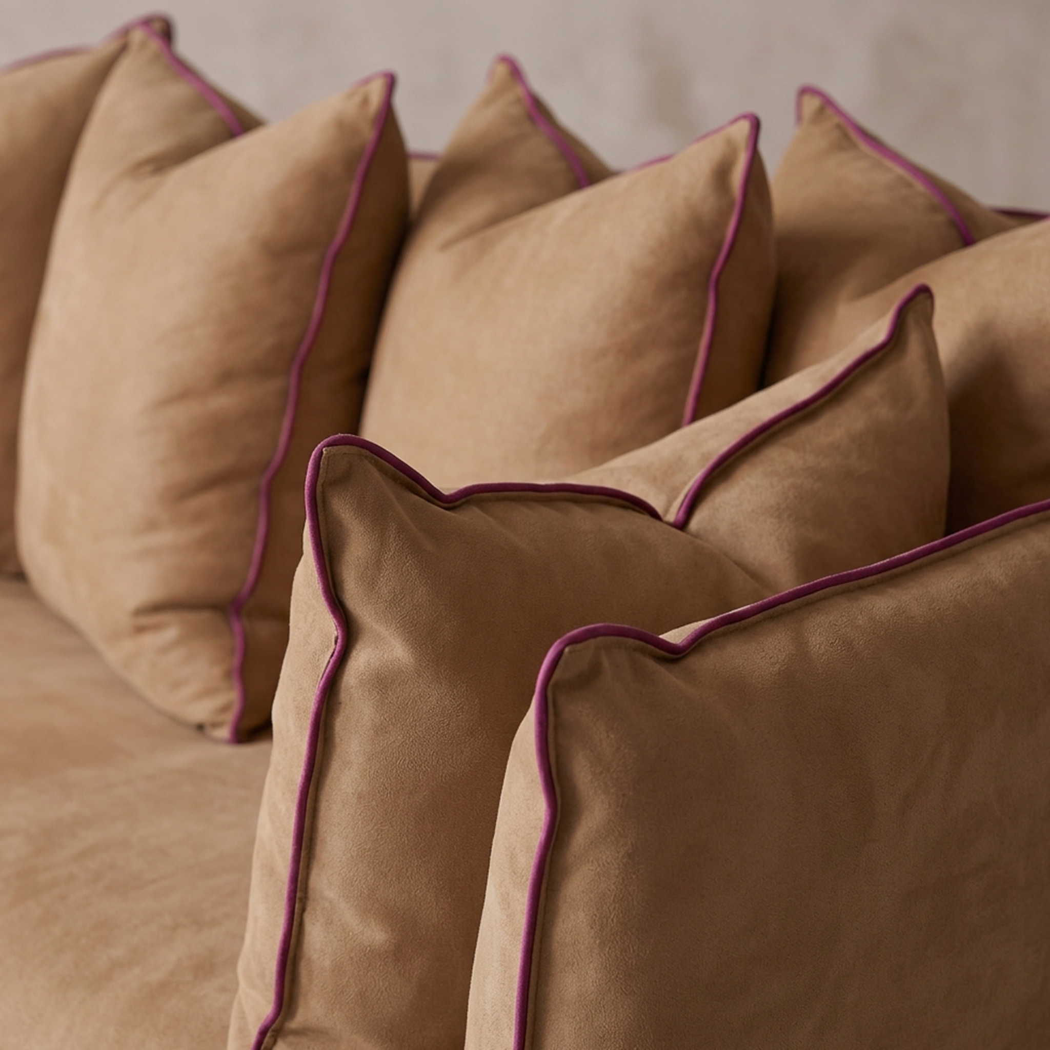 Sophie Modern 3 seater Sofa - Warm Camel