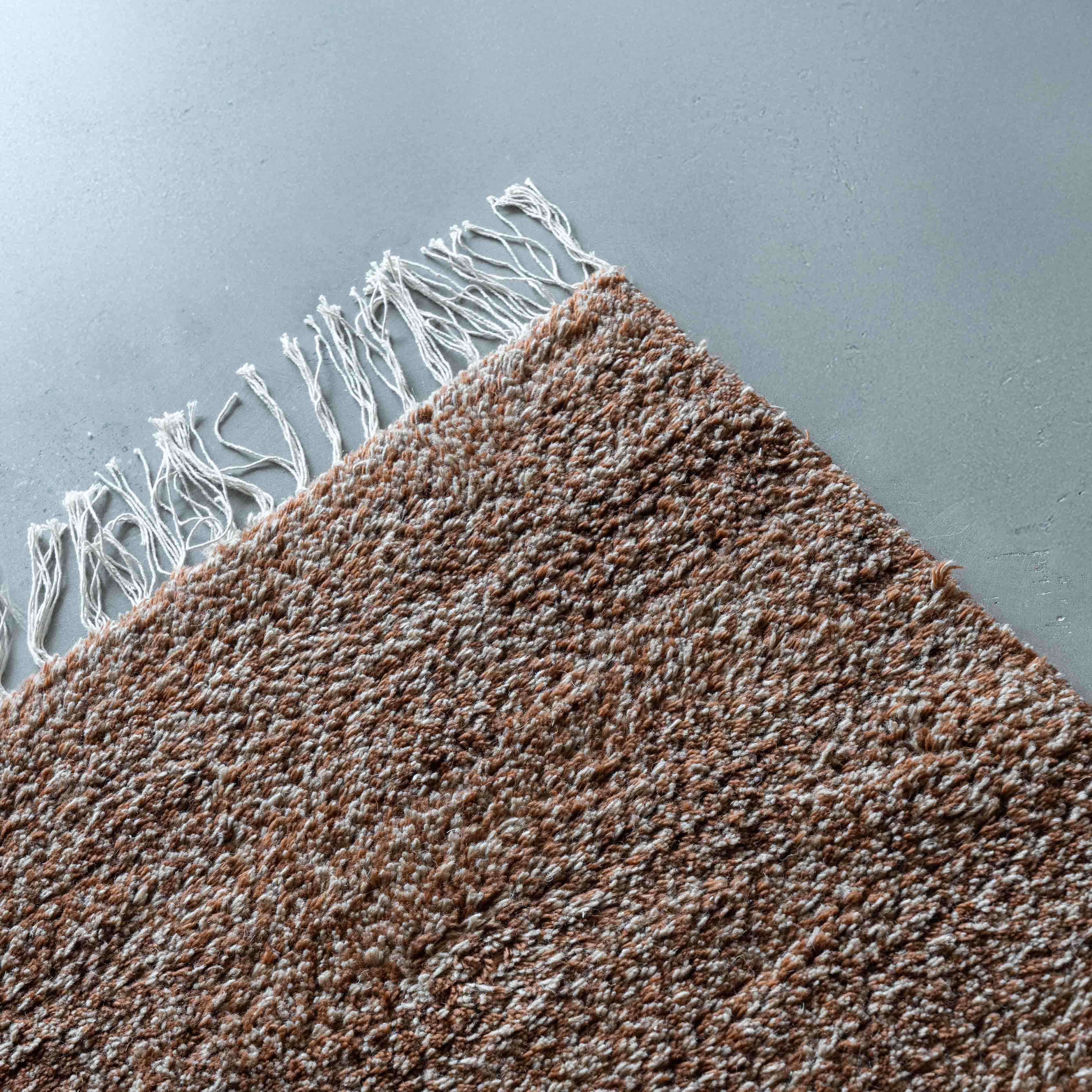 Serrenity Off White & Ivory Rust Handcrafted Wool Rug - Rugs - WS Living Furniture Furniture Store in Dubai