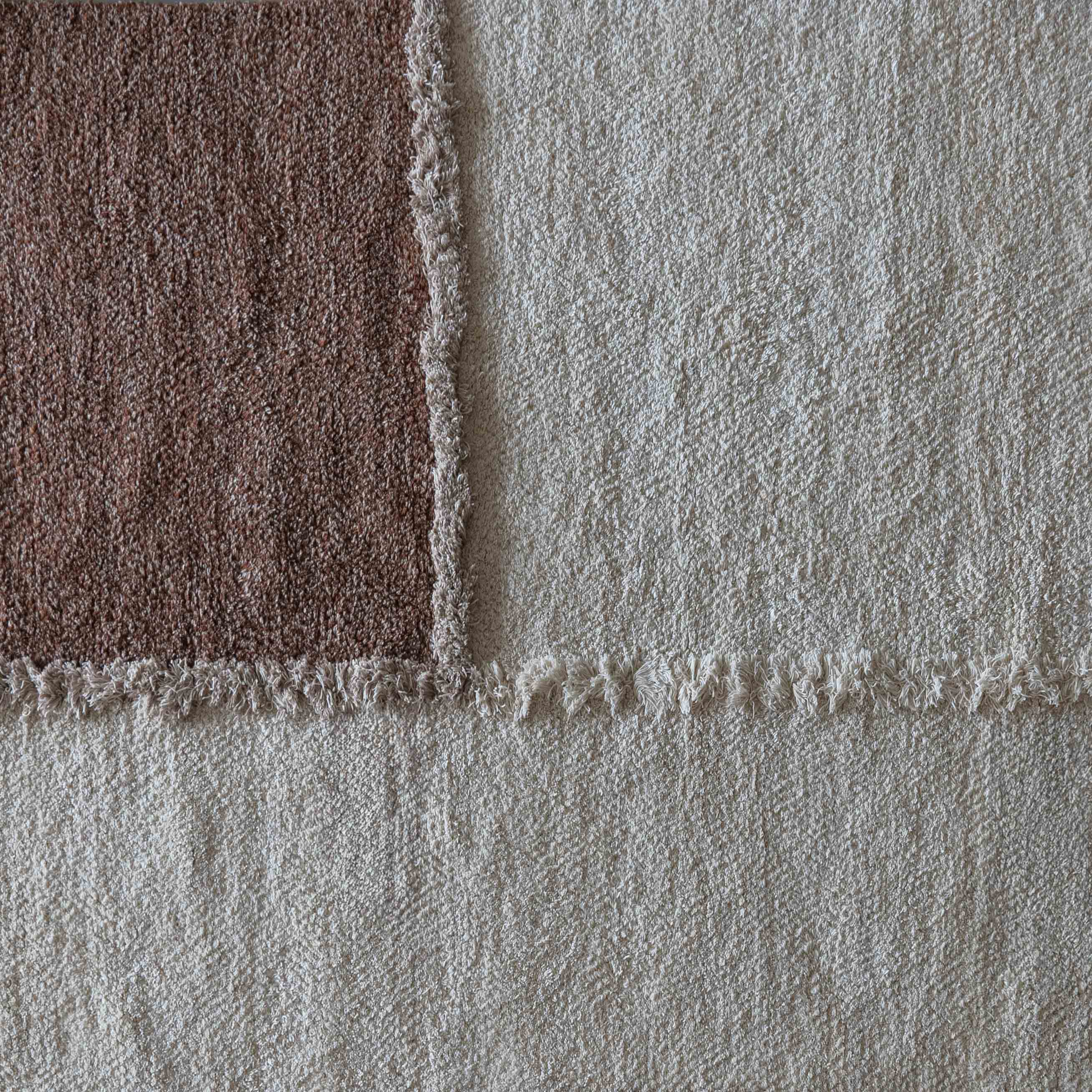 Serrenity Off White & Ivory Rust Handcrafted Wool Rug - Rugs - WS Living Furniture Furniture Store in Dubai