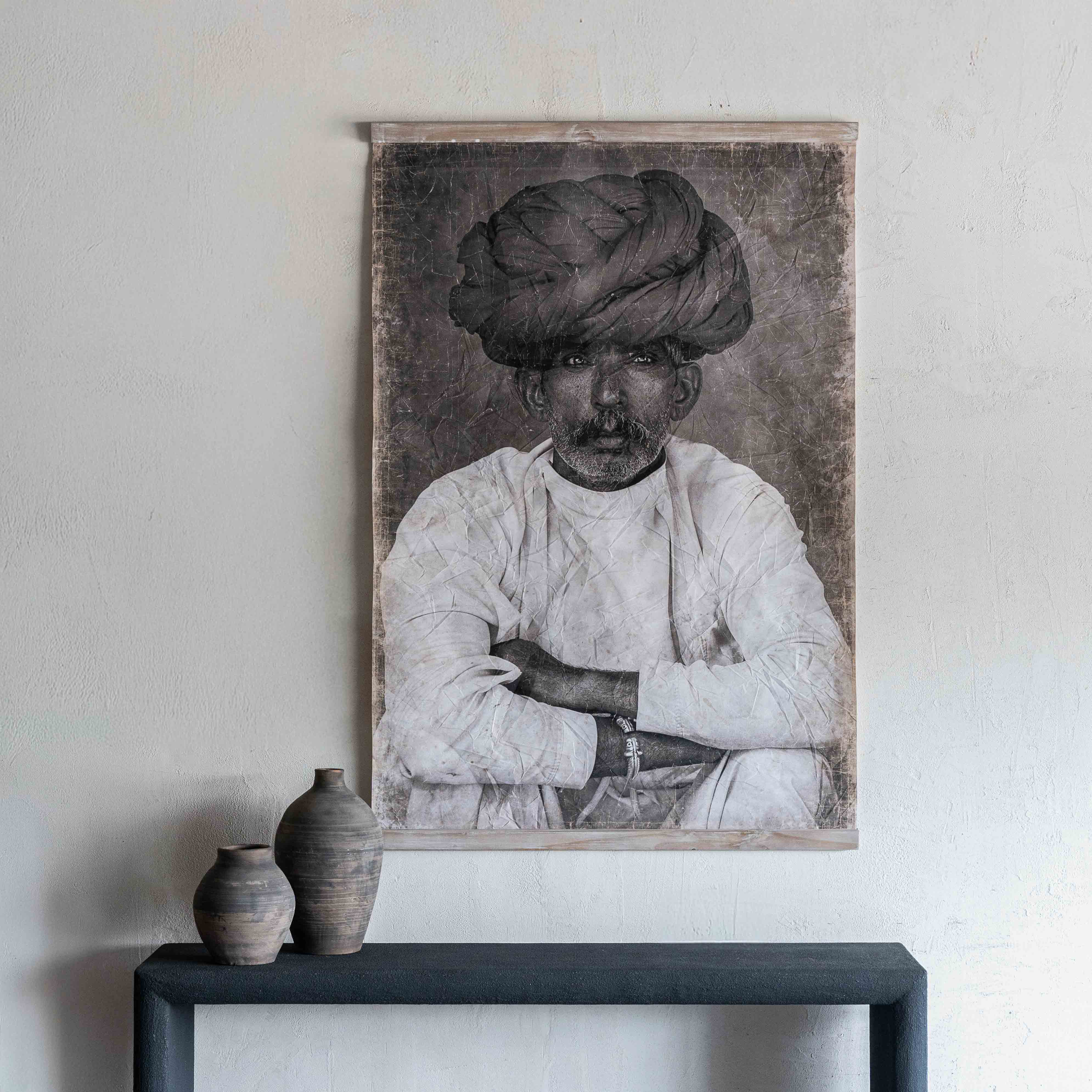 Silent Contrast Abstract Craft Paper Wall Art - Art Paintings - WS Living Furniture Furniture Store in Dubai