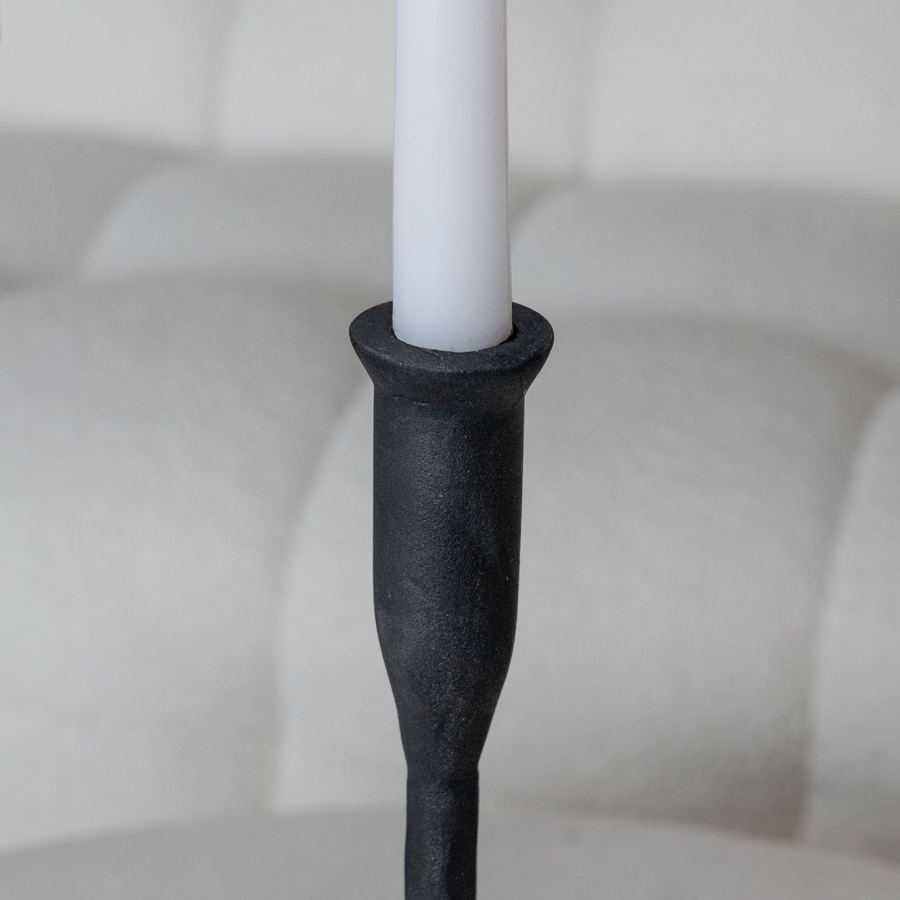 Silo Steel Candle Holder - Floor Candle Holder - WS Living Furniture Furniture Store in Dubai