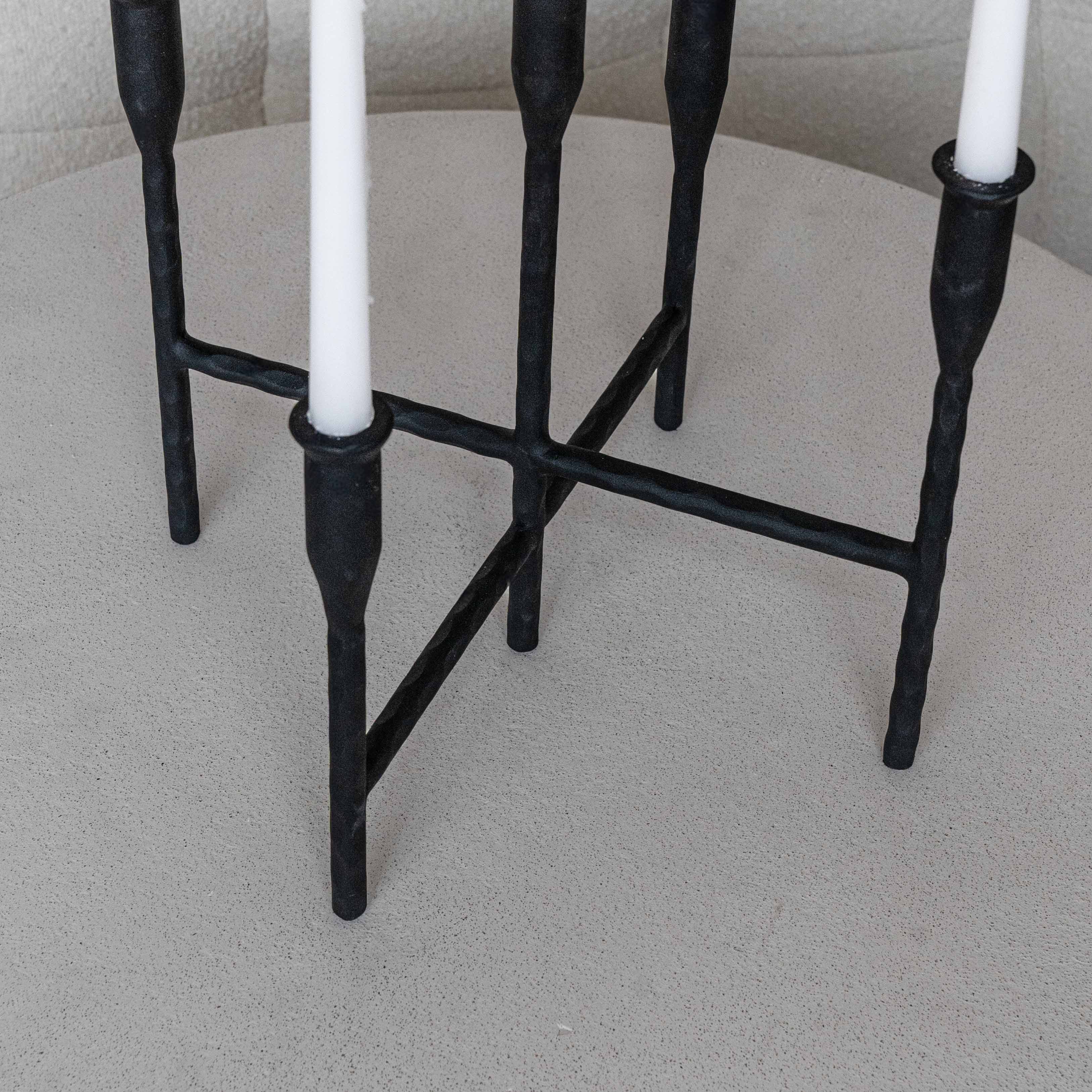 Silo Steel Candle Holder - Floor Candle Holder - WS Living Furniture Furniture Store in Dubai