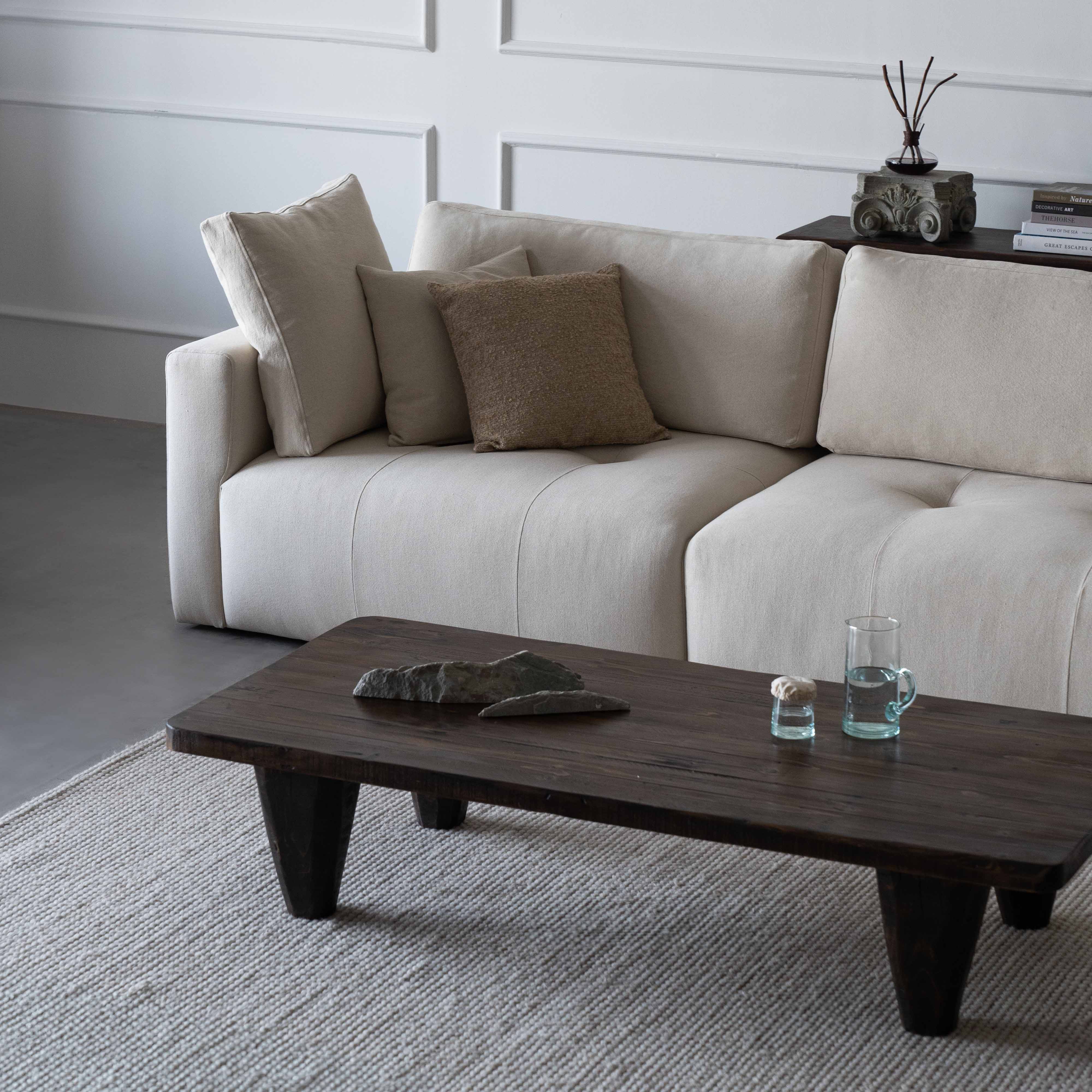 Sky Modern L Shape | Sectional Modular Sofa - Beige - Sofas - WS Living Furniture Furniture Store in Dubai