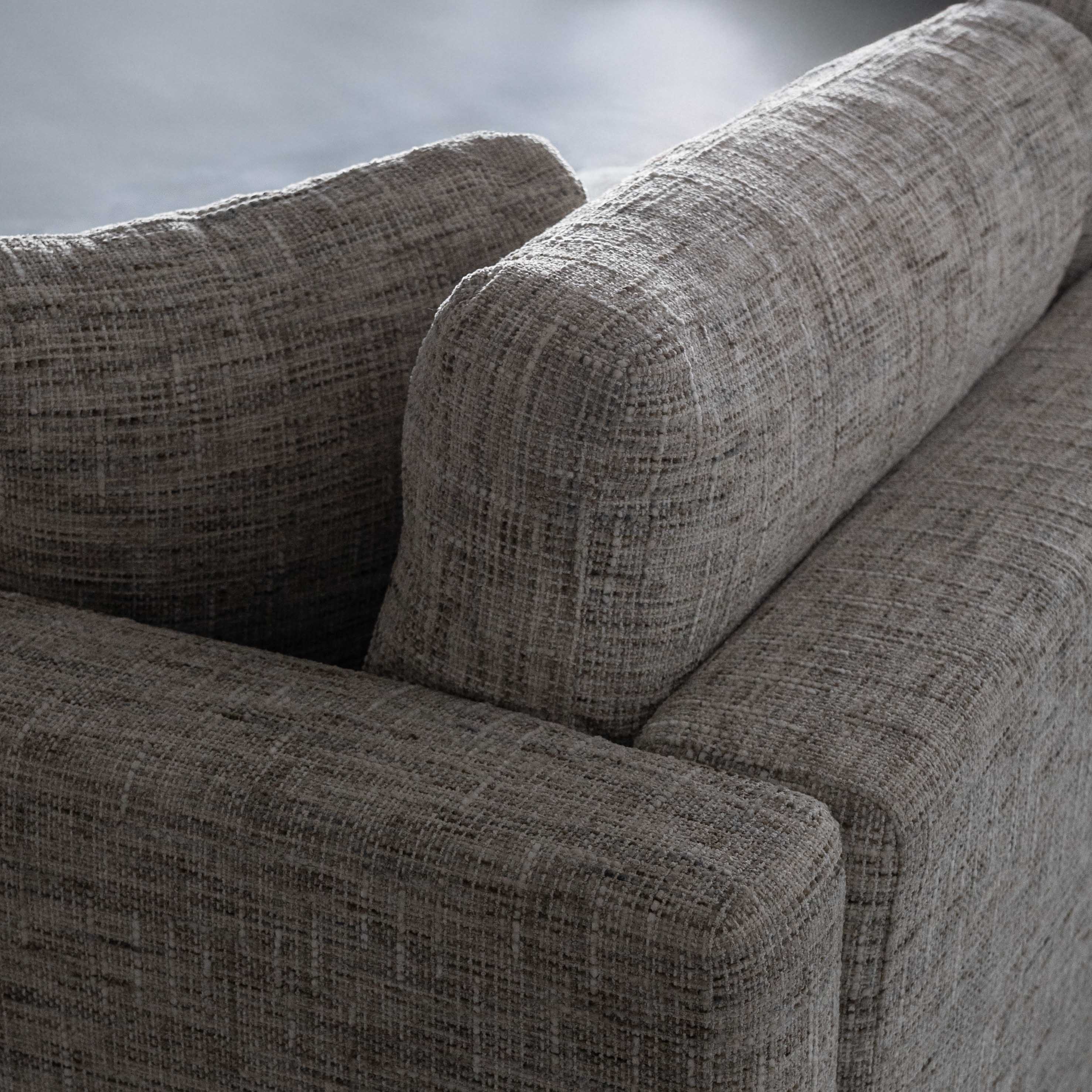 Sky Modern 2 Seater Sofa - Grey | White - Sofa - WS Living Furniture Furniture Store in Dubai