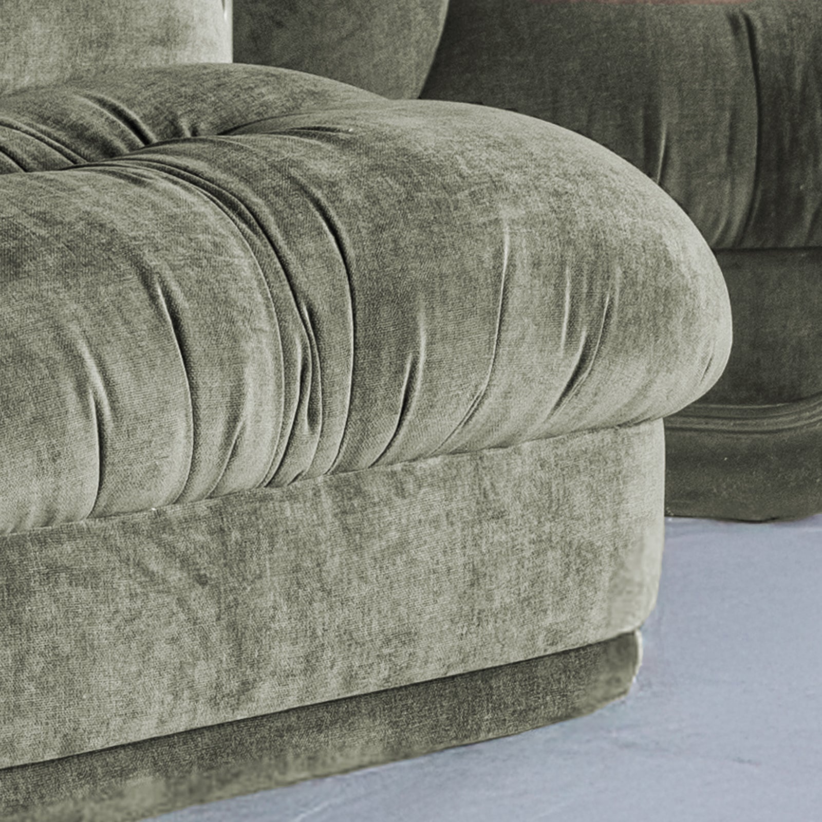 Solara Modern Accent Lounge Chair - Light Green - Arm chair - WS Living Furniture Furniture Store in Dubai