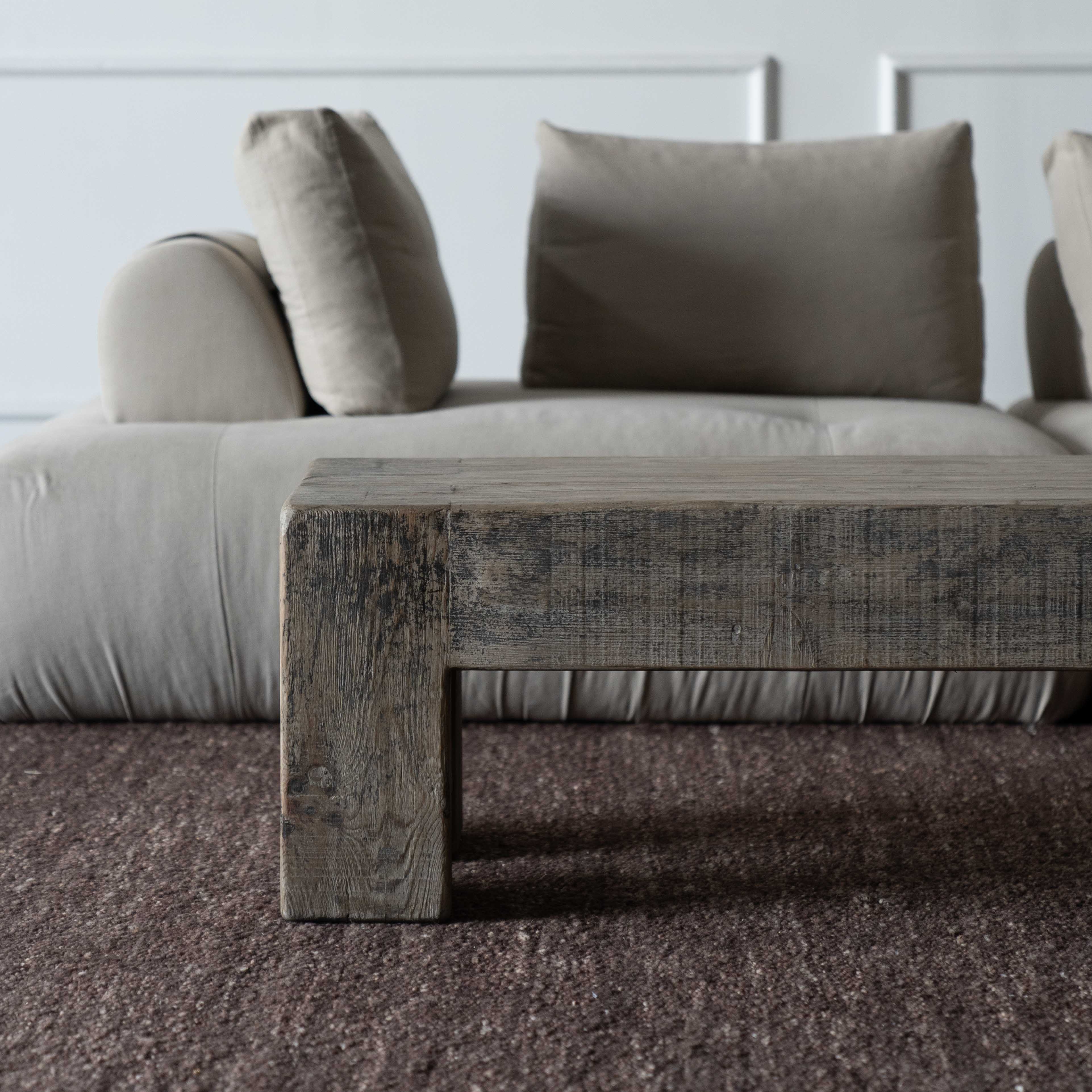 Solenne Solid Wood Artisan Coffee Table - Coffee Tables - WS Living Furniture  Furniture Store in Dubai