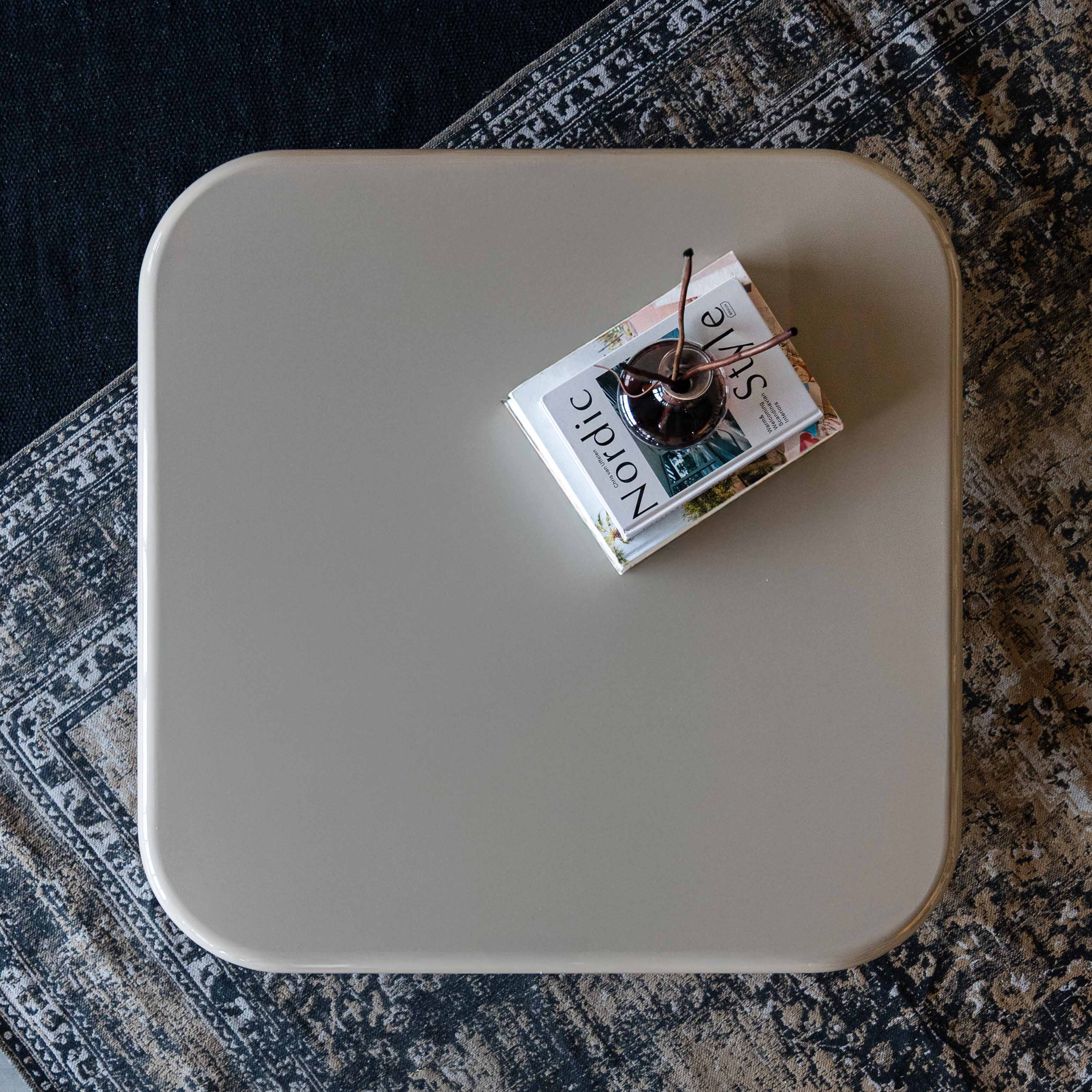 Hazel Beige High Gloss Modern Coffee Table - 988E1.0 - BC78 - Coffee Tables - WS Living Furniture Furniture Store in Dubai