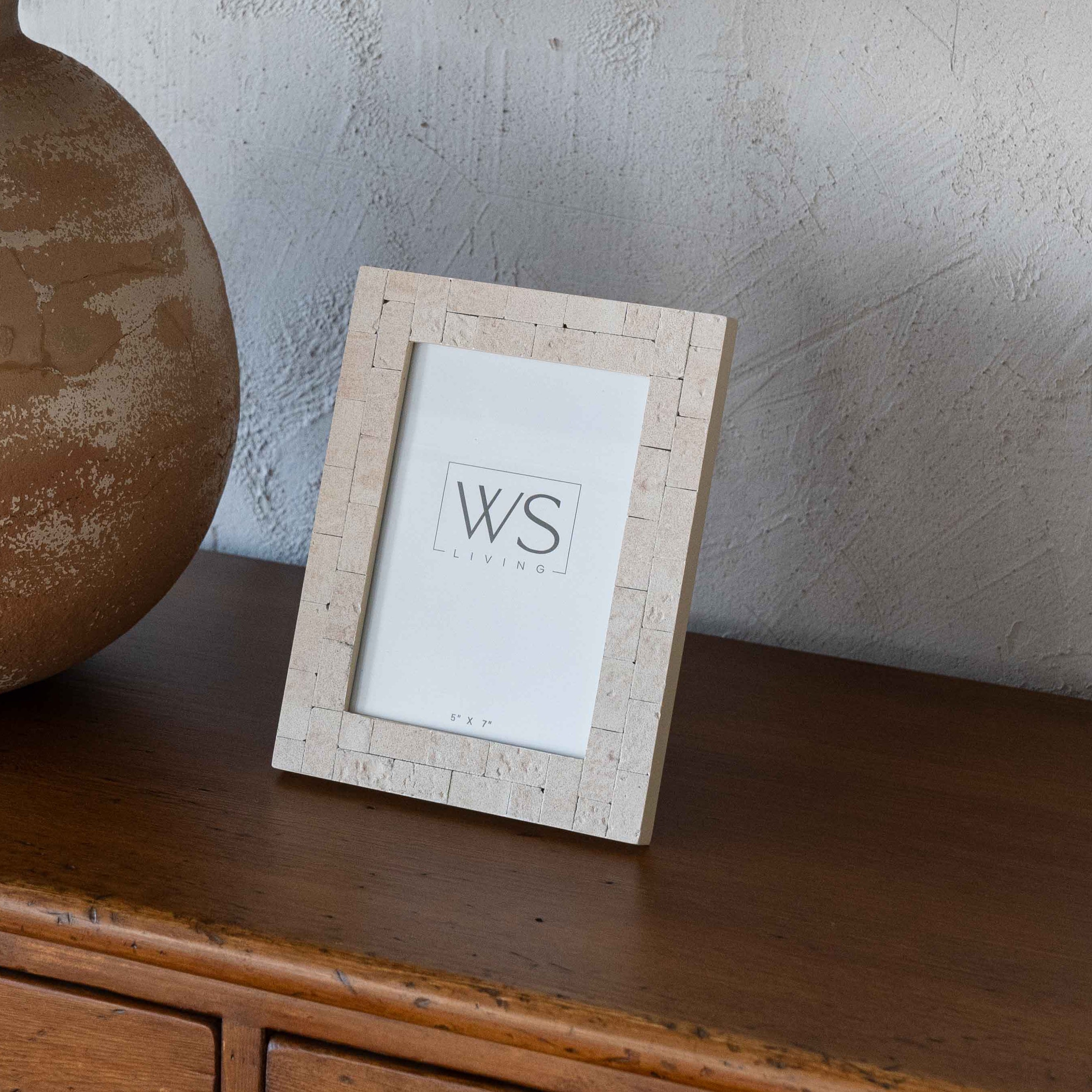 Arden Stone Photo Frame - TNWE0182 - Frame - WS Living Furniture Furniture Store in Dubai