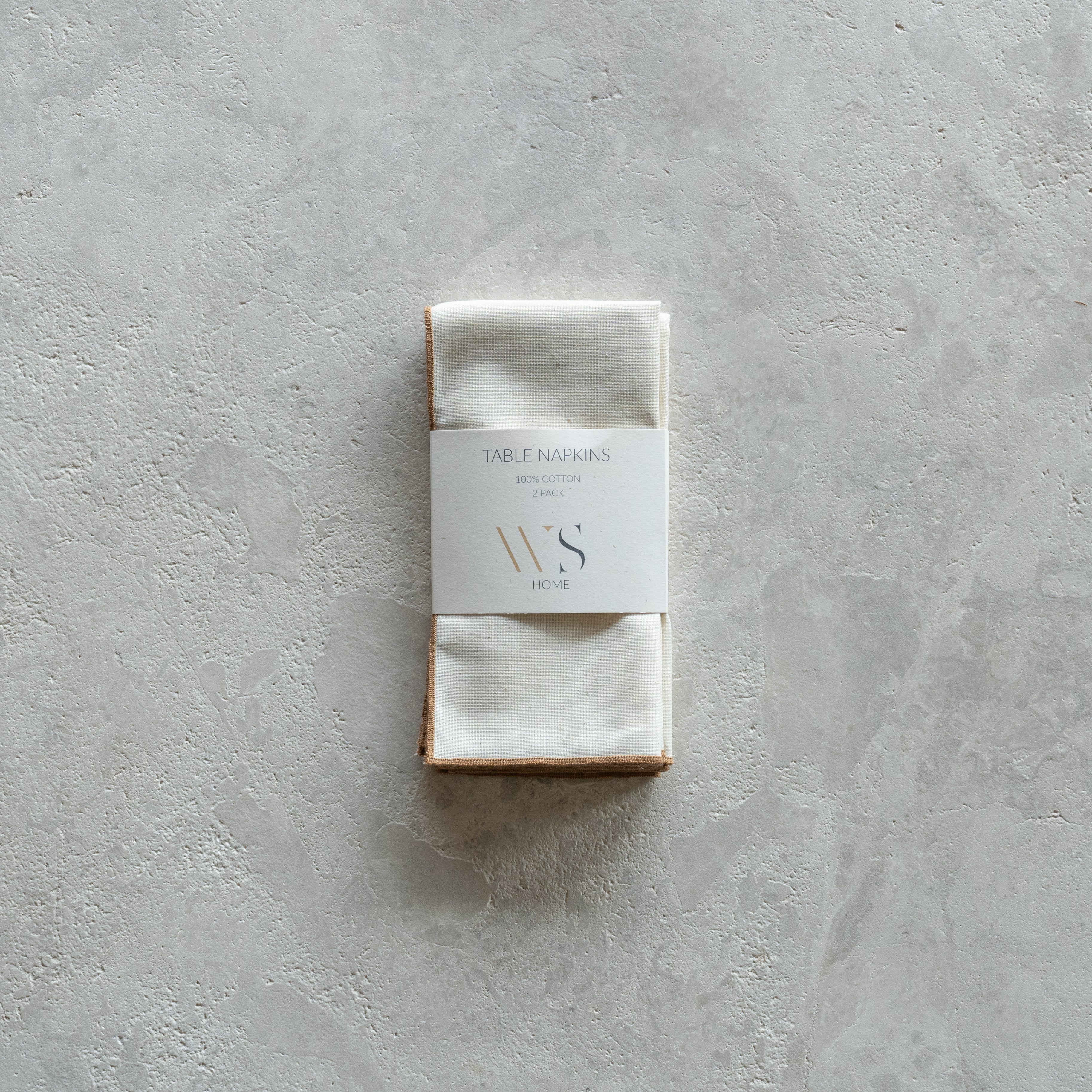 Linen Overlook Table Napkin-Set Of Two - - WS Living Furniture Furniture Store in Dubai
