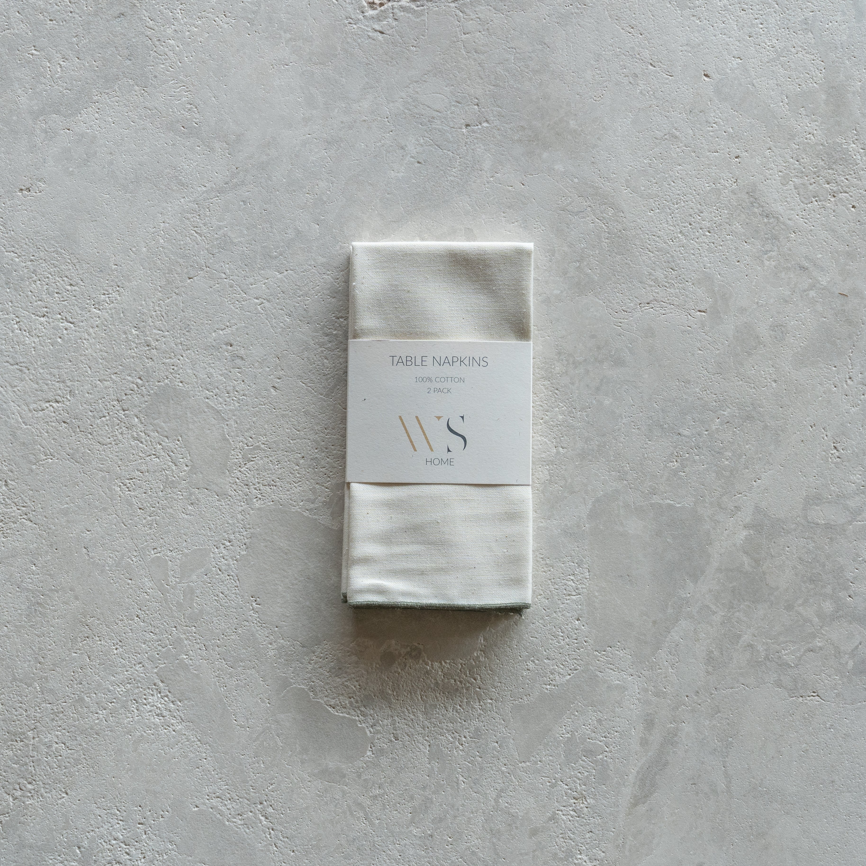 Linen Overlook Table Napkin-Set Of Two - - WS Living Furniture Furniture Store in Dubai