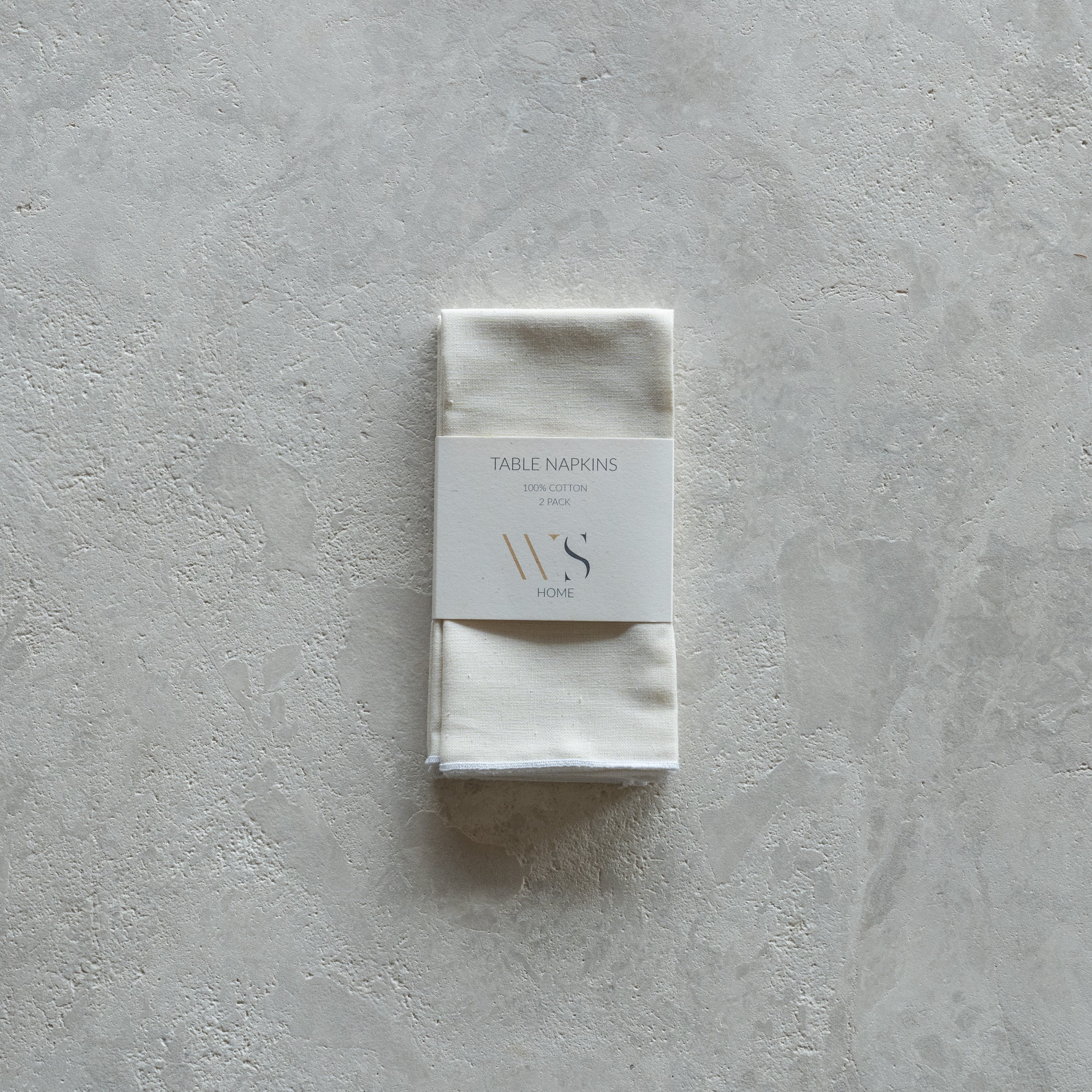 Linen Overlook Table Napkin-Set Of Two - - WS Living Furniture Furniture Store in Dubai
