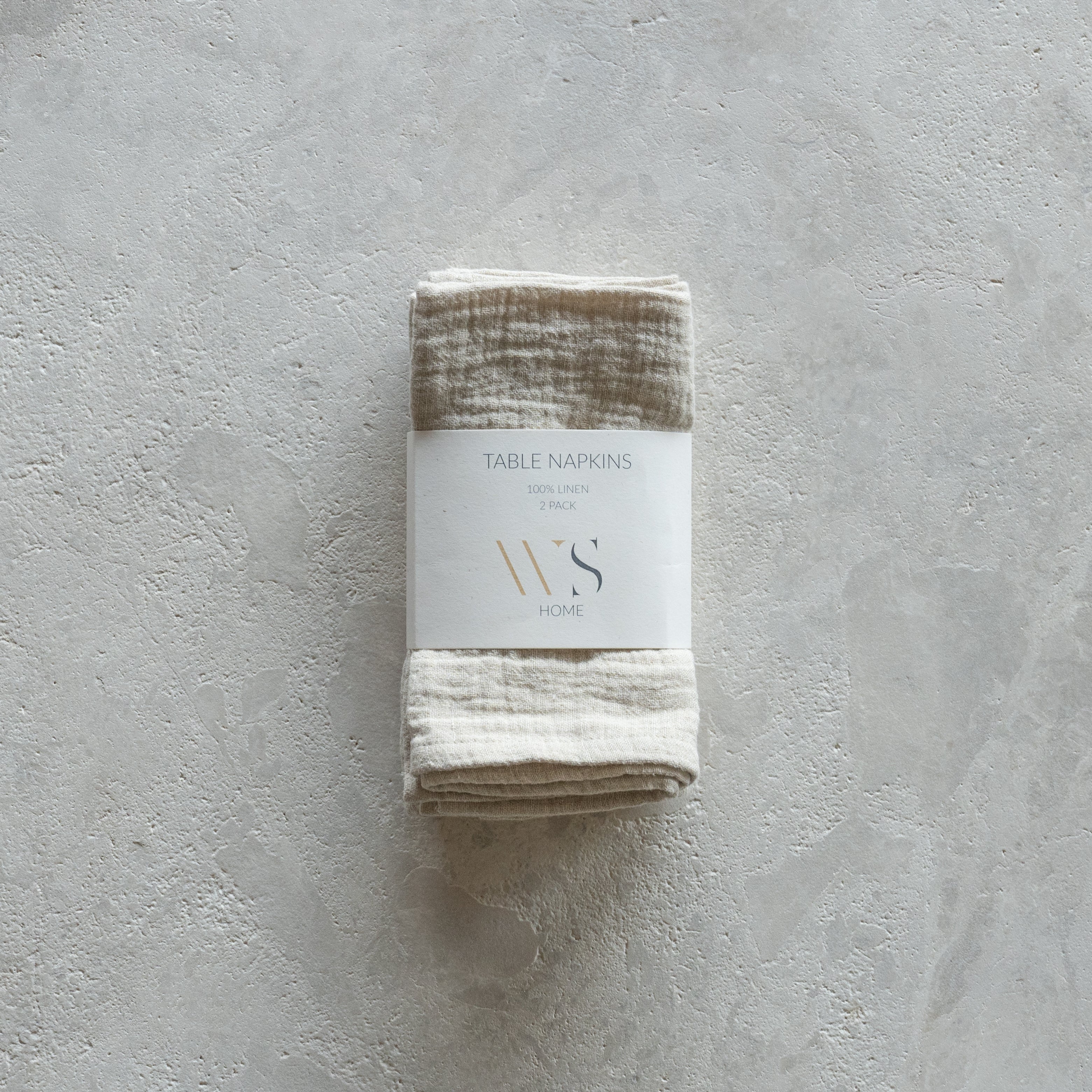 Set Of Two-Table Napkin-Linen - - WS Living Furniture Furniture Store in Dubai