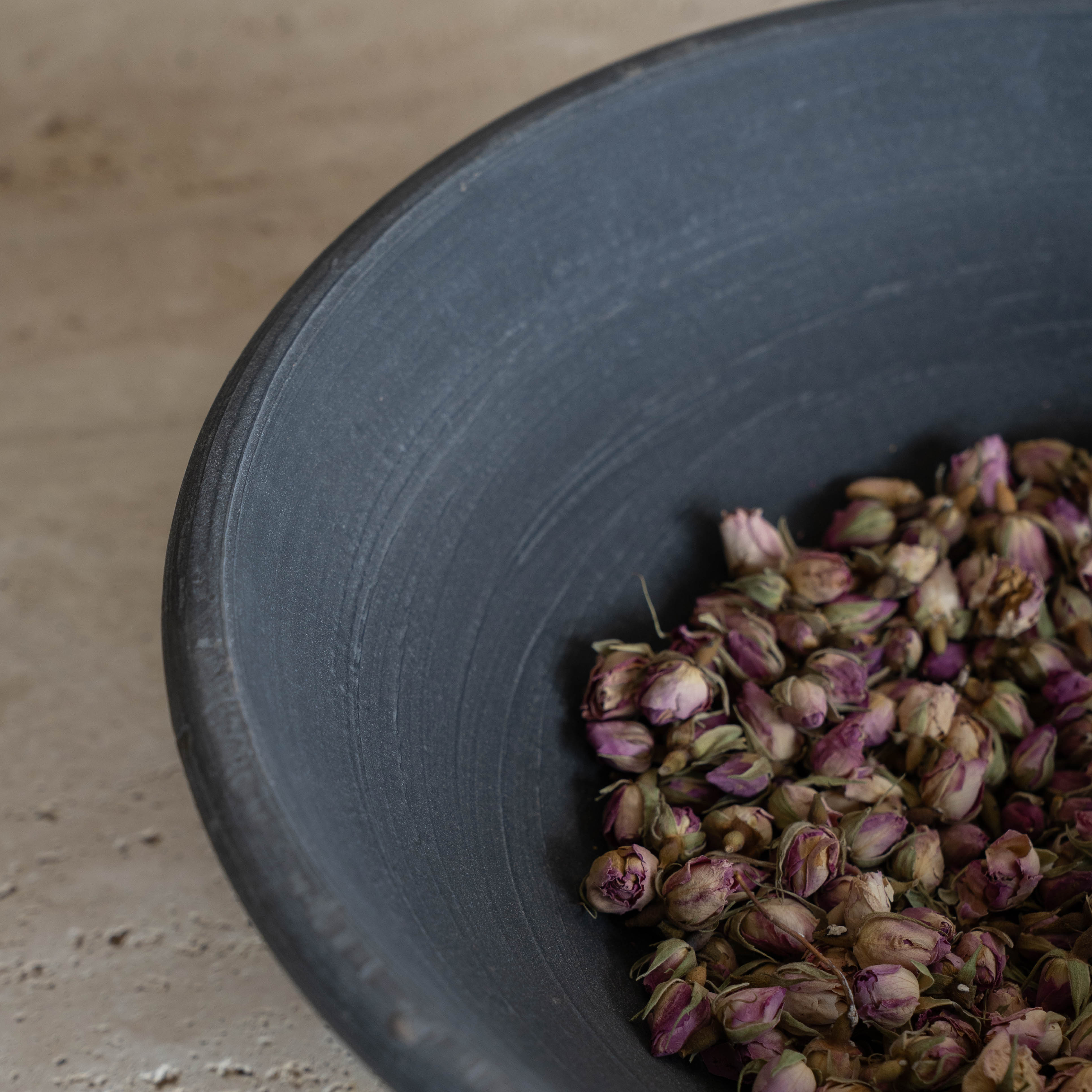 Earthy Weathered Terracotta Aged Serving Bowl