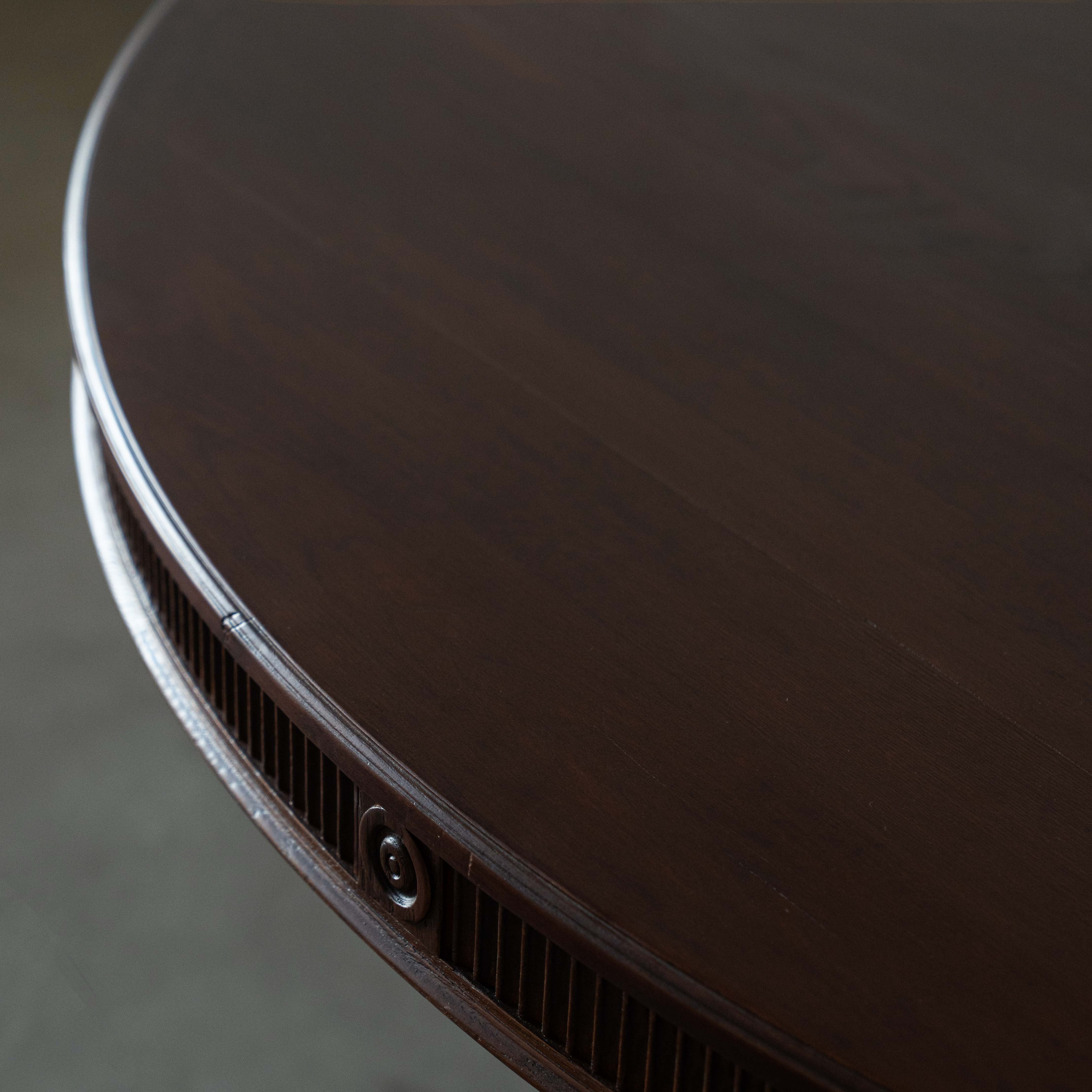 The Aspen Real Antique Round Dining Table