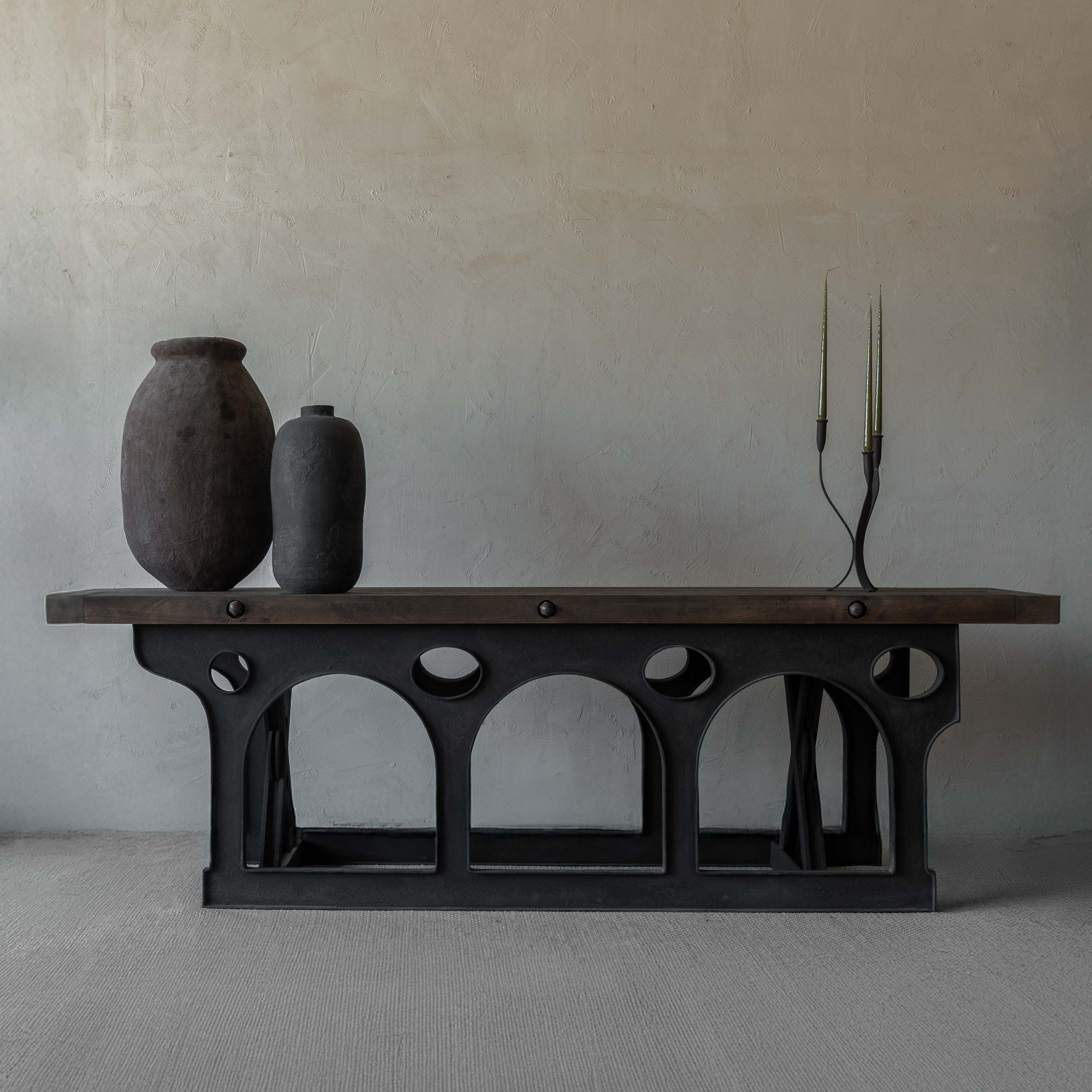 The Ridge Wabi Sabi Style Console Table