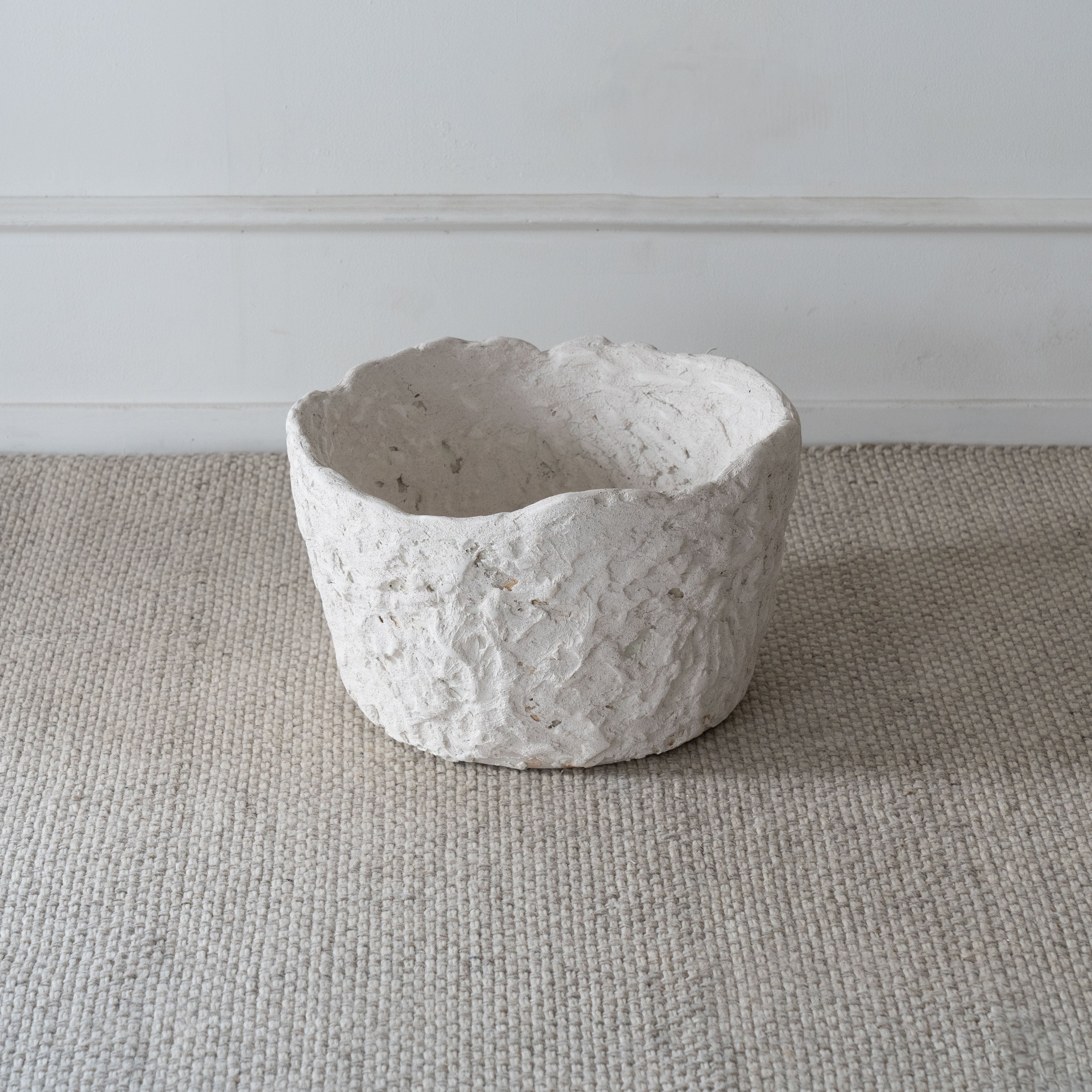 The Rock Olive Tree Pots-White - Vase - WS Living Furniture Furniture Store in Dubai