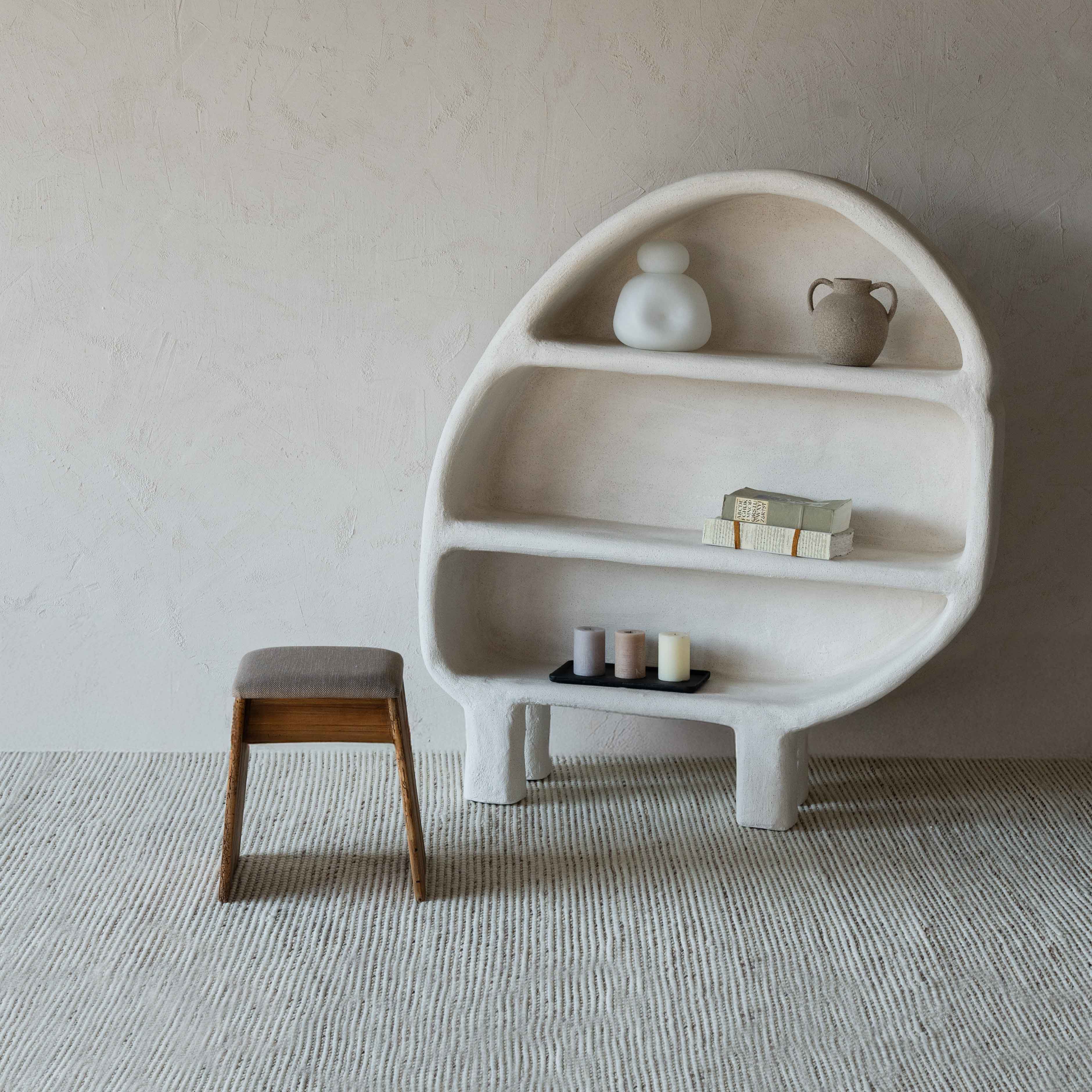 Rustic Solid Wood Stool | Accent End Table - Side Table - WS Living Furniture  Furniture Store in Dubai